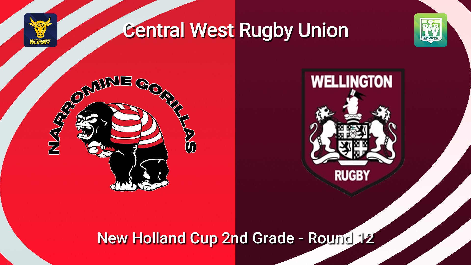 260718-video-Central West Rugby Round 12 - New Holland Cup 2nd Grade - Narromine Gorillas v Wellington Redbacks Slate Image