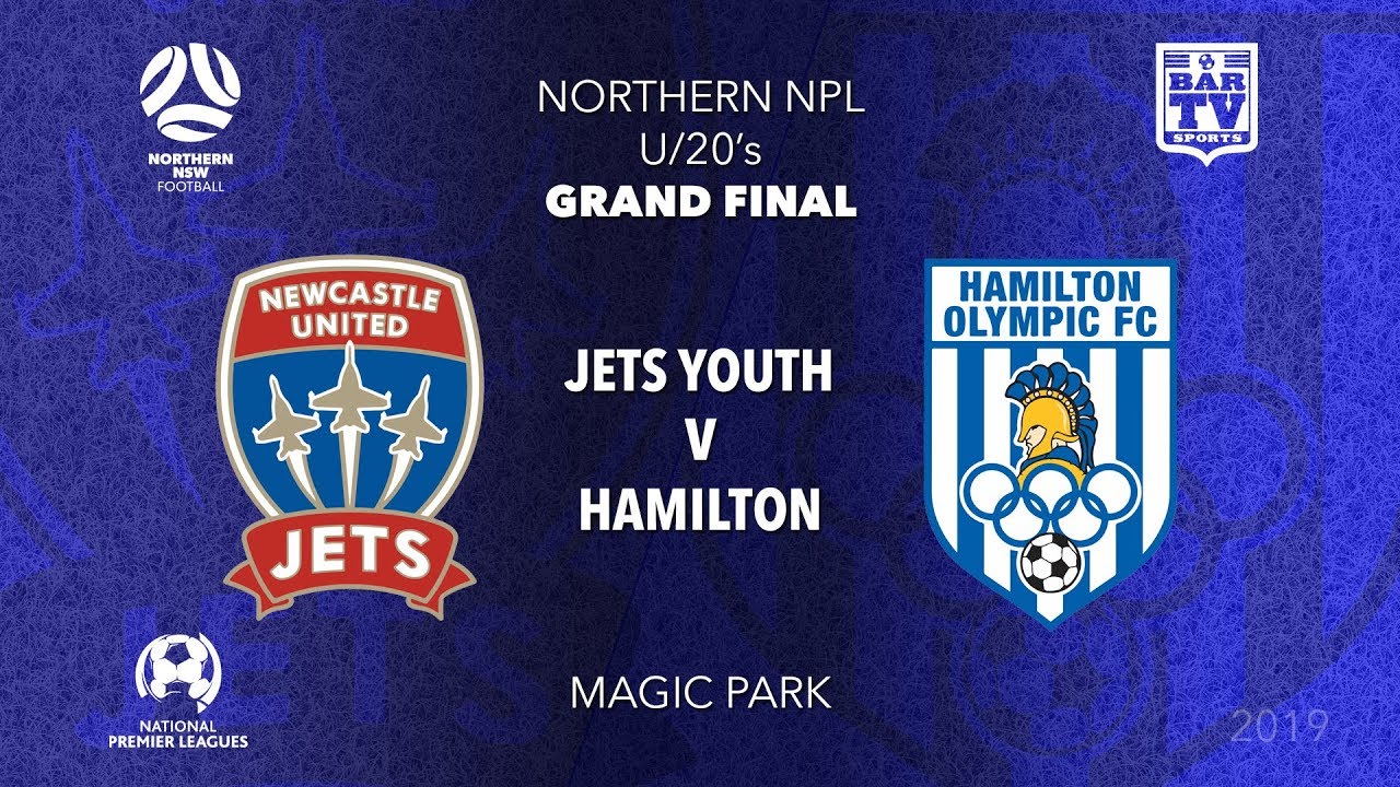 NPL Youth - Northern NSW Grand Final - Newcastle Jets FC U20 v Hamilton Olympic FC U20 Slate Image