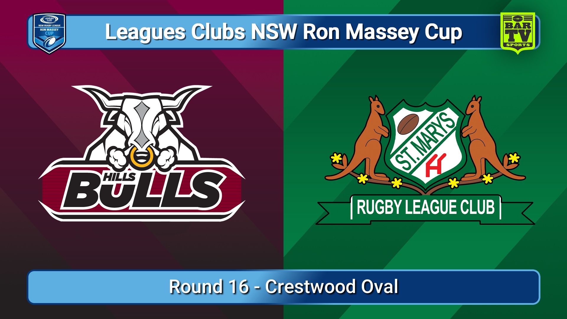 250720-video-Ron Massey Cup Round 16 - Hills Bulls v St Marys Slate Image