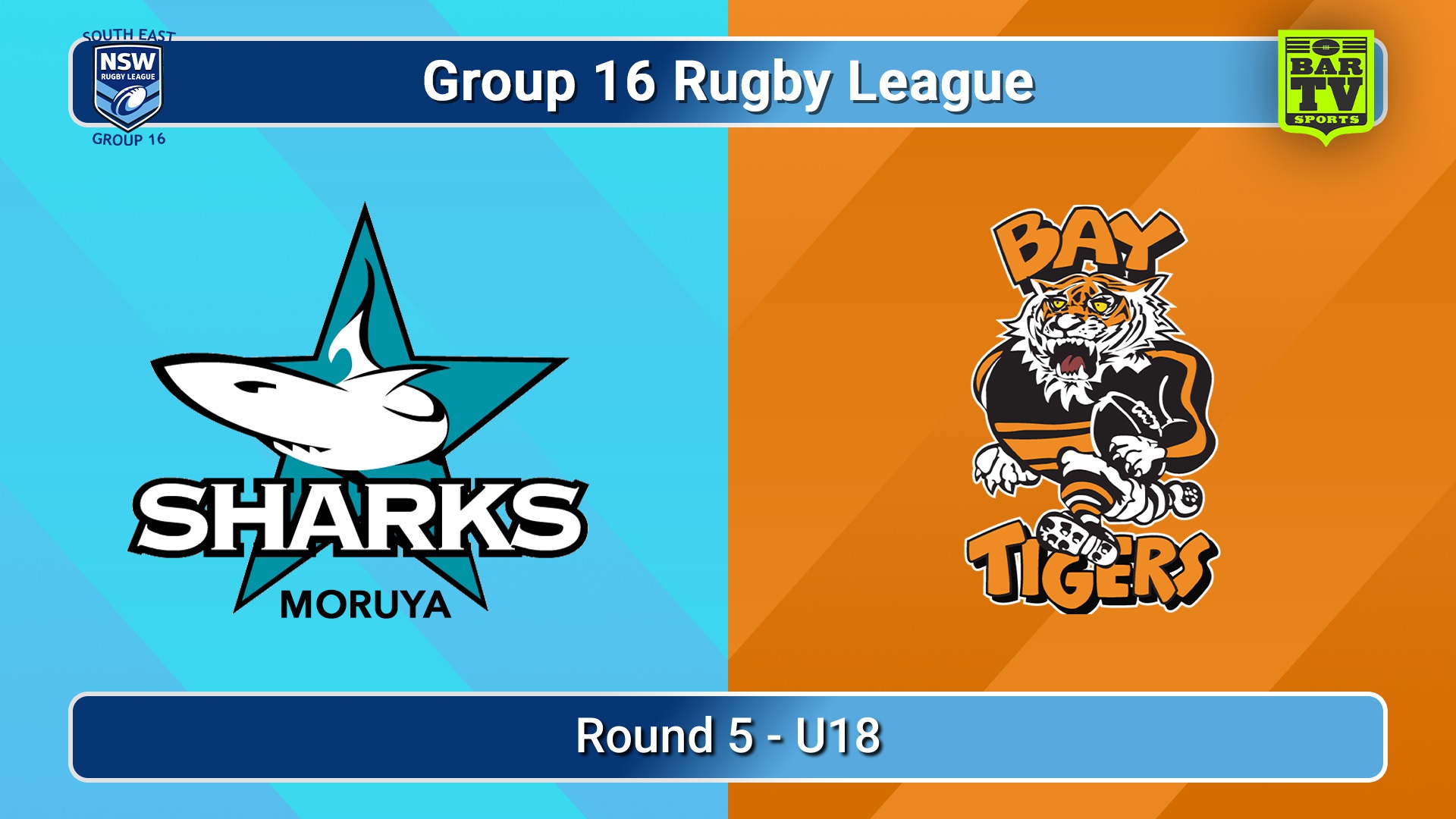260524-video-Group 16 Rugby League  Round 5 - U18 - Moruya Sharks v Bateman's Bay Tigers Minigame Slate Image