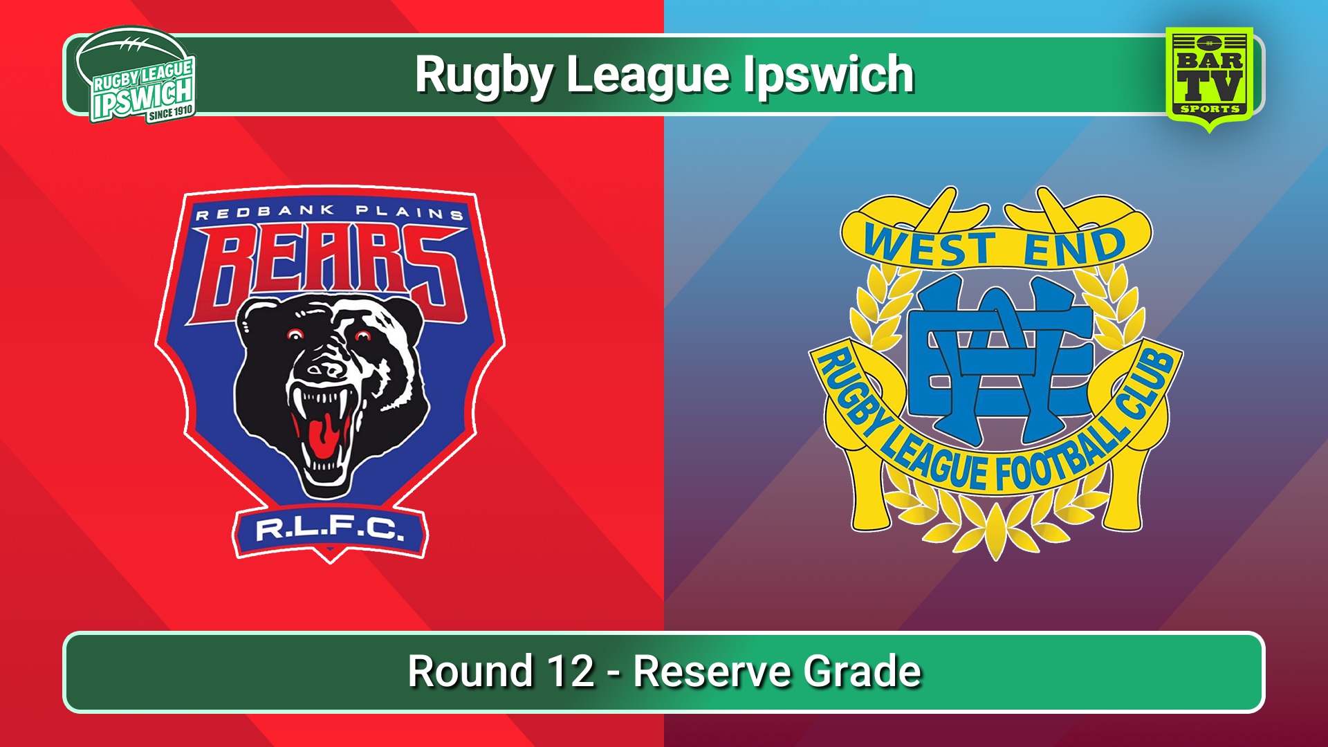 250802-video-Rugby League Ipswich Round 12 - Reserve Grade - Redbank Plains Bears v West End Slate Image