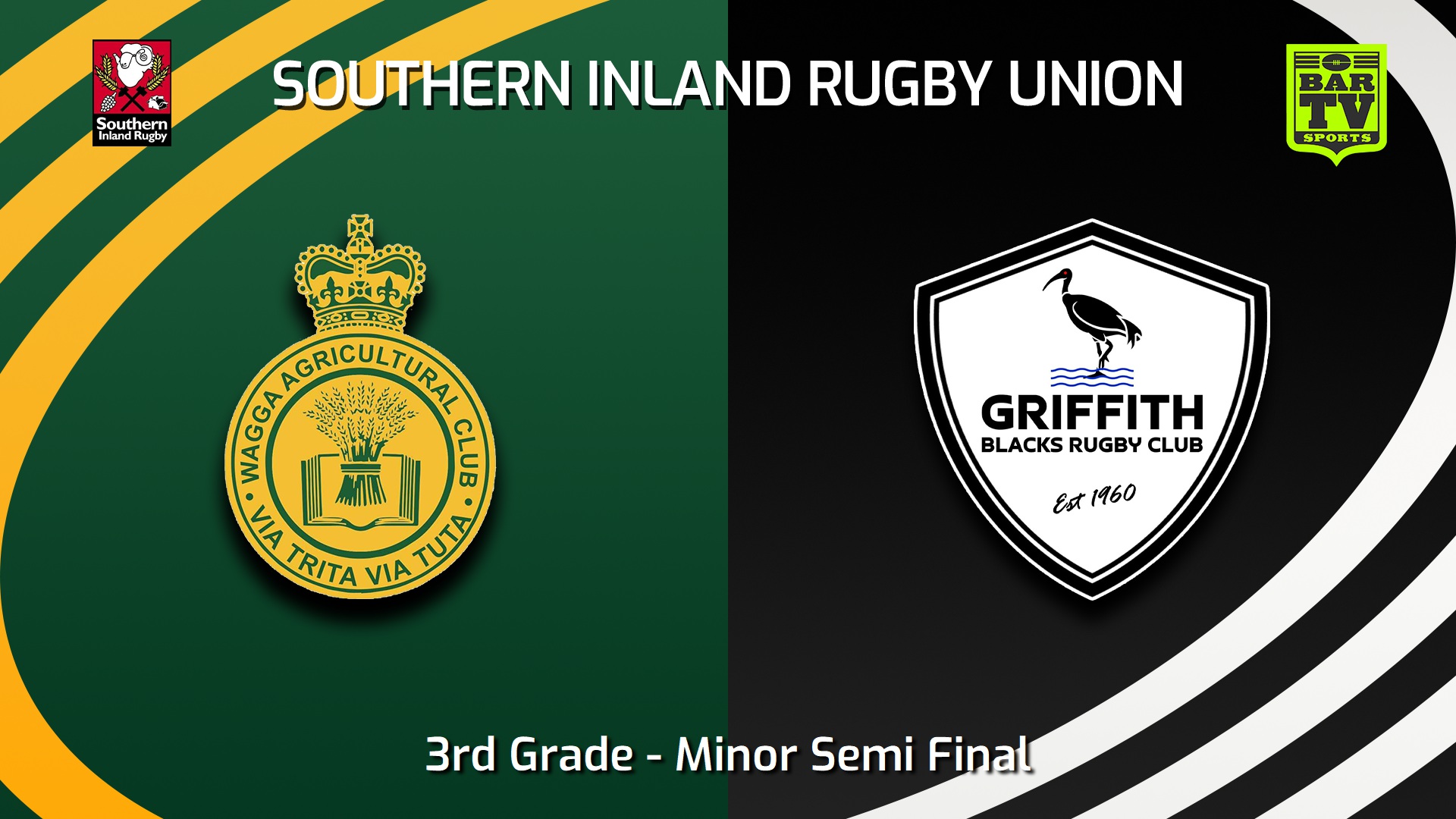 230726-Southern Inland Rugby Union Minor Semi Final - 3rd Grade - Wagga Agricultural College v Griffith Blacks Slate Image