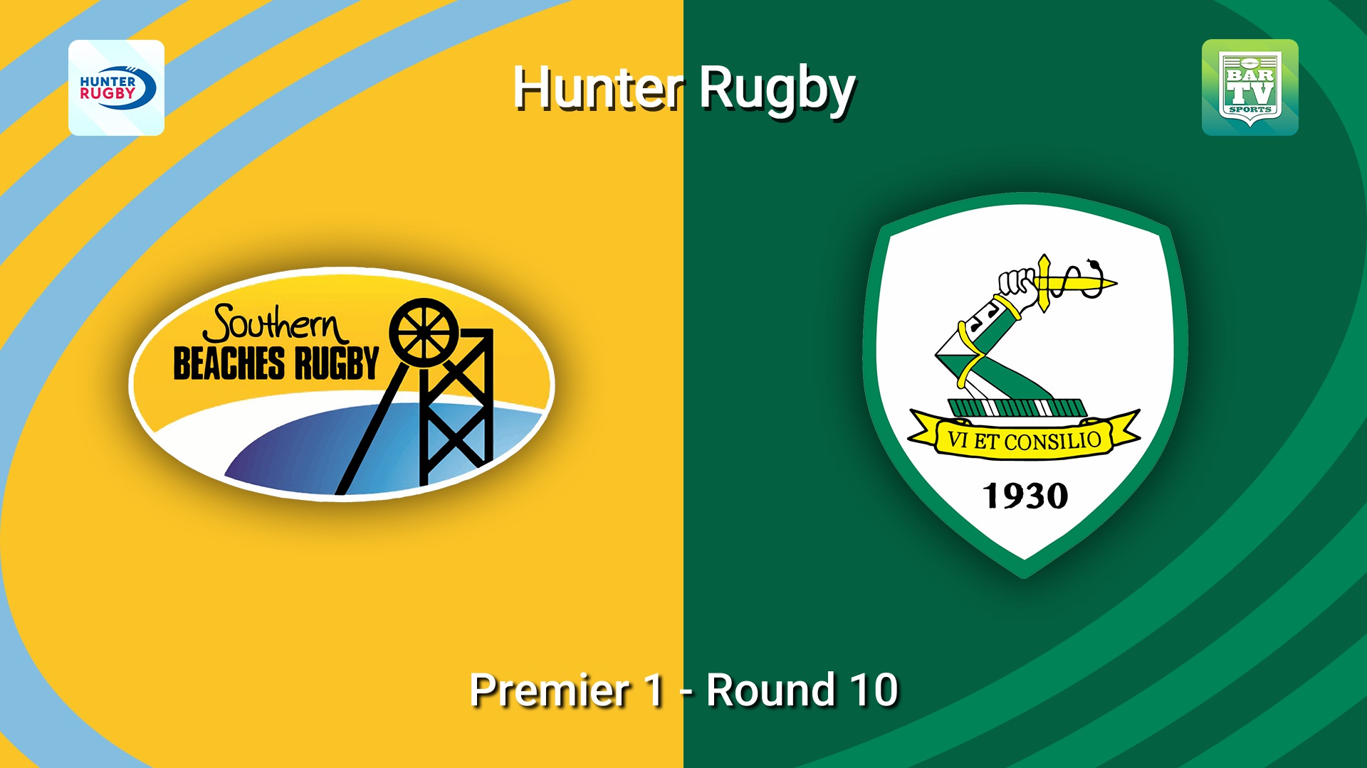 260627-video-Hunter Rugby Round 10 - Premier 1 - Southern Beaches v Merewether Carlton Slate Image