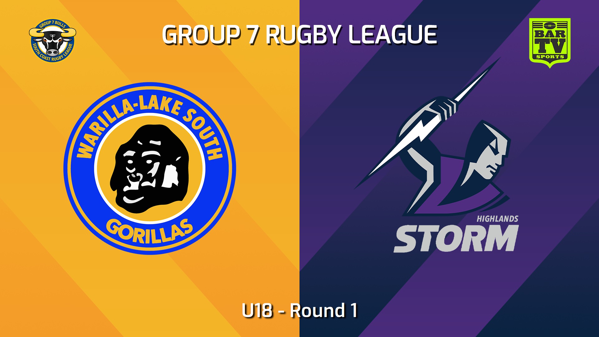 240714-video-South Coast Round 1 - U18 - Warilla-Lake South Gorillas v Southern Highlands Storm Slate Image