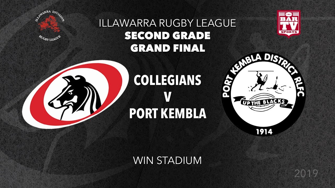 IRL Grand Final - Reserve Grade - Collegians RLFC v Port Kembla Slate Image