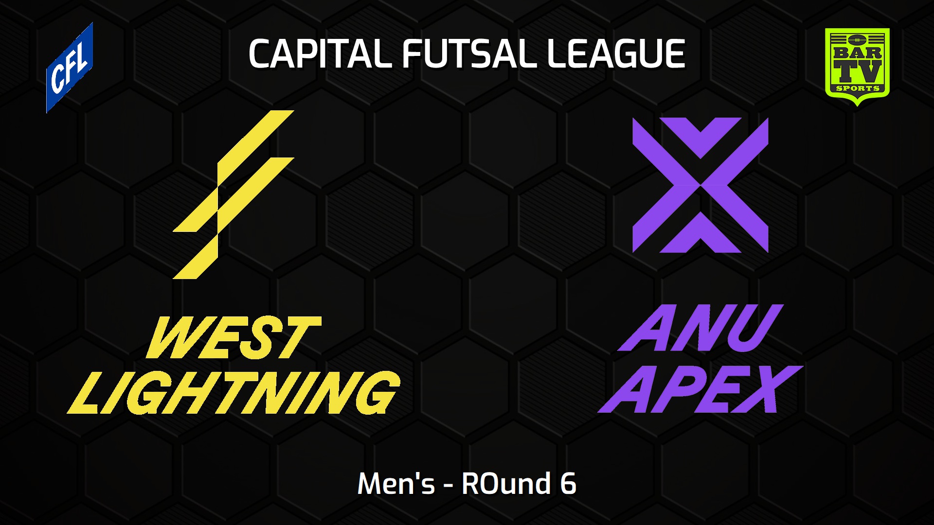 241110-video-Capital Football Futsal ROund 6 - Men's - West Canberra Lightning v ANU Apex Slate Image