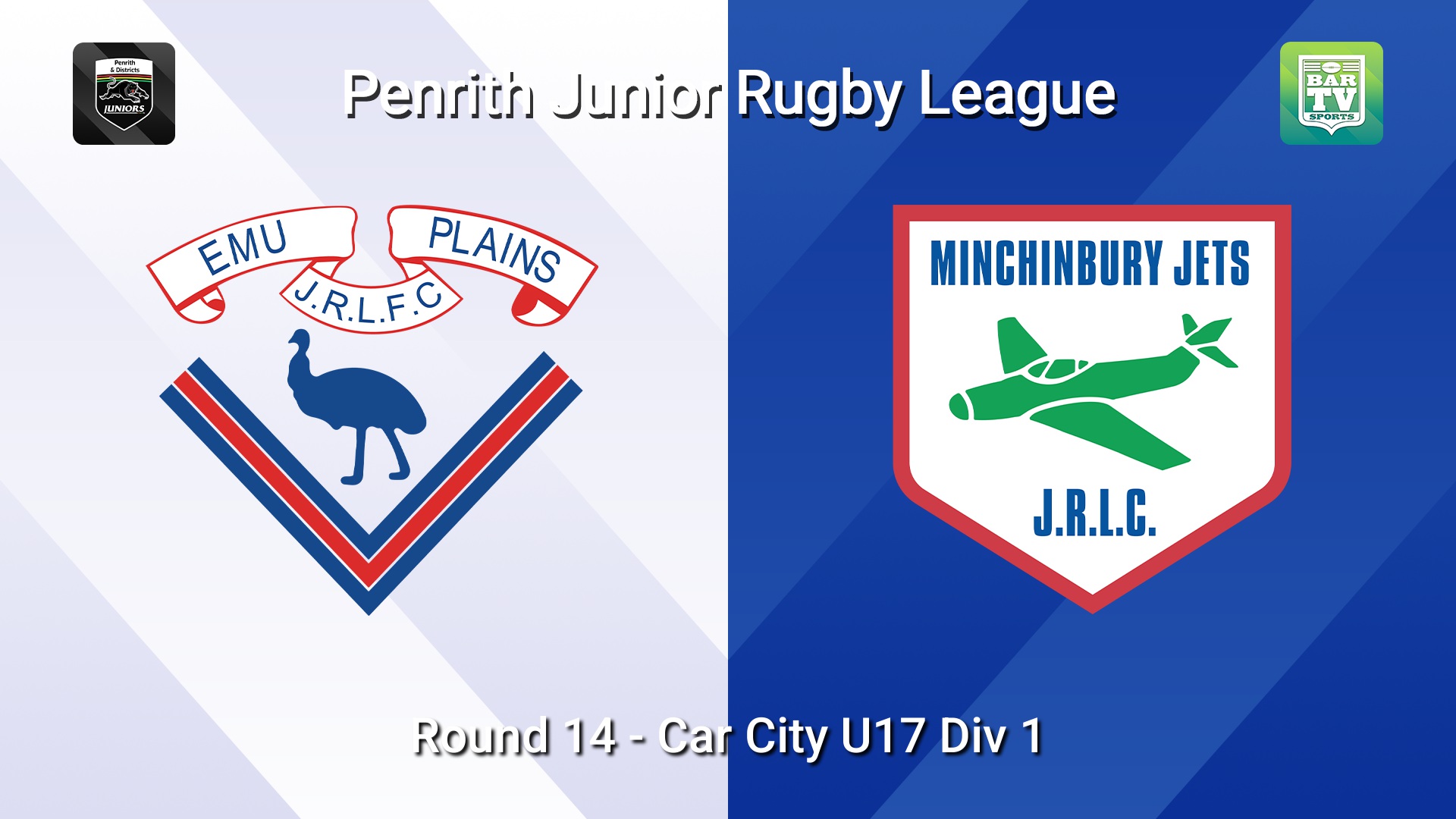 260801-video-Penrith & District Junior Rugby League Round 14 - Car City U17 Div 1 - Emu Plains v Minchinbury Slate Image