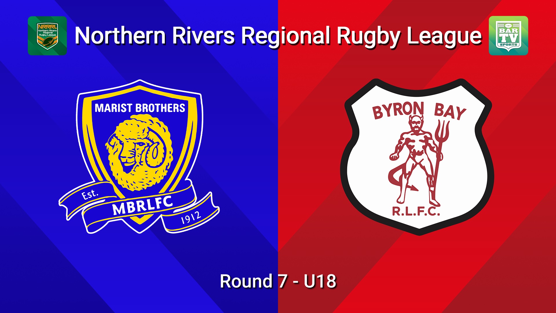 260718-video-Northern Rivers Round 7 - U18 - Lismore Marist Brothers v Byron Bay Red Devils Slate Image