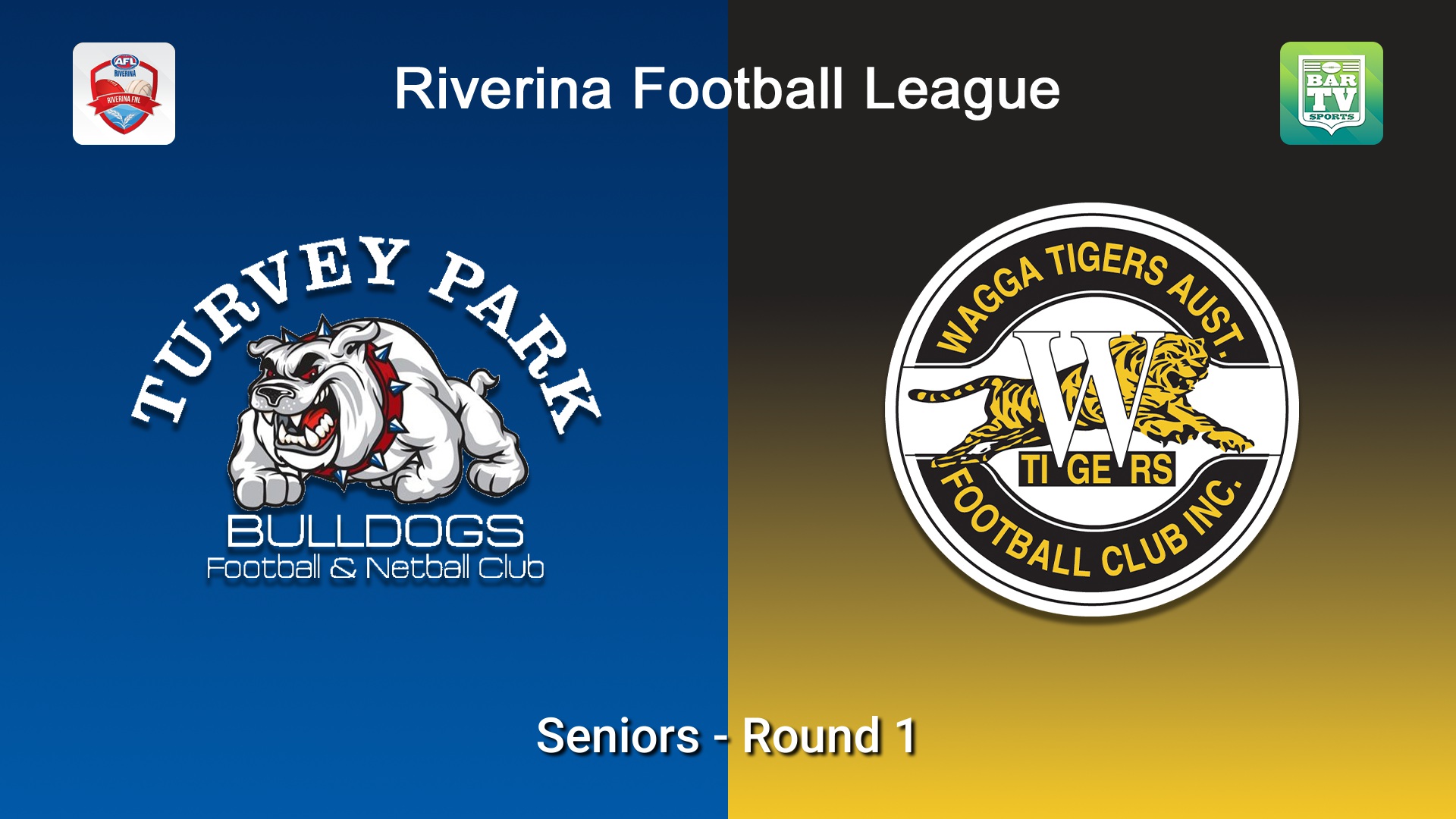 260411-video-Riverina Football League Round 1 - Seniors - Turvey Park Bulldogs v Wagga Tigers Slate Image