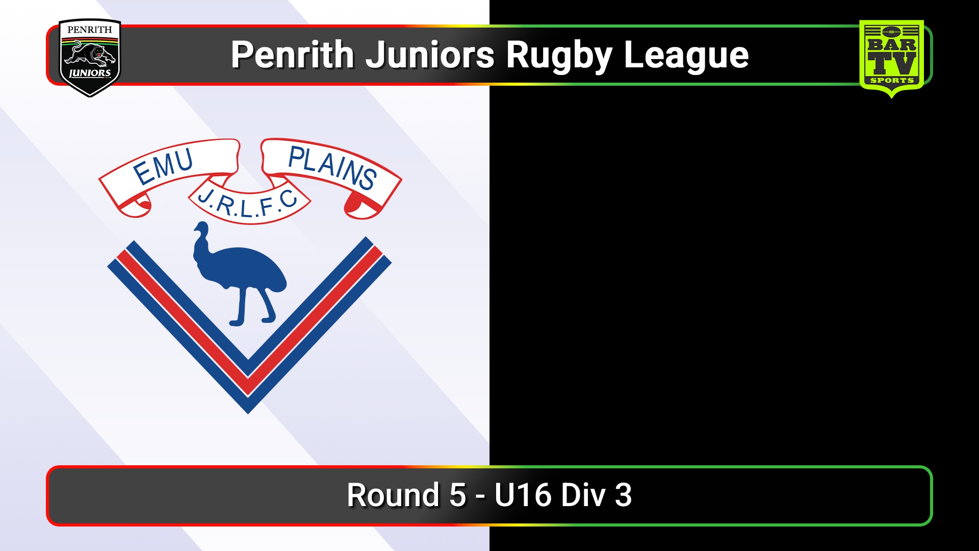 250517-video-Penrith & District Junior Rugby League Round 5 - U16 Div 3 - Emu Plains v Mountain Devils Slate Image