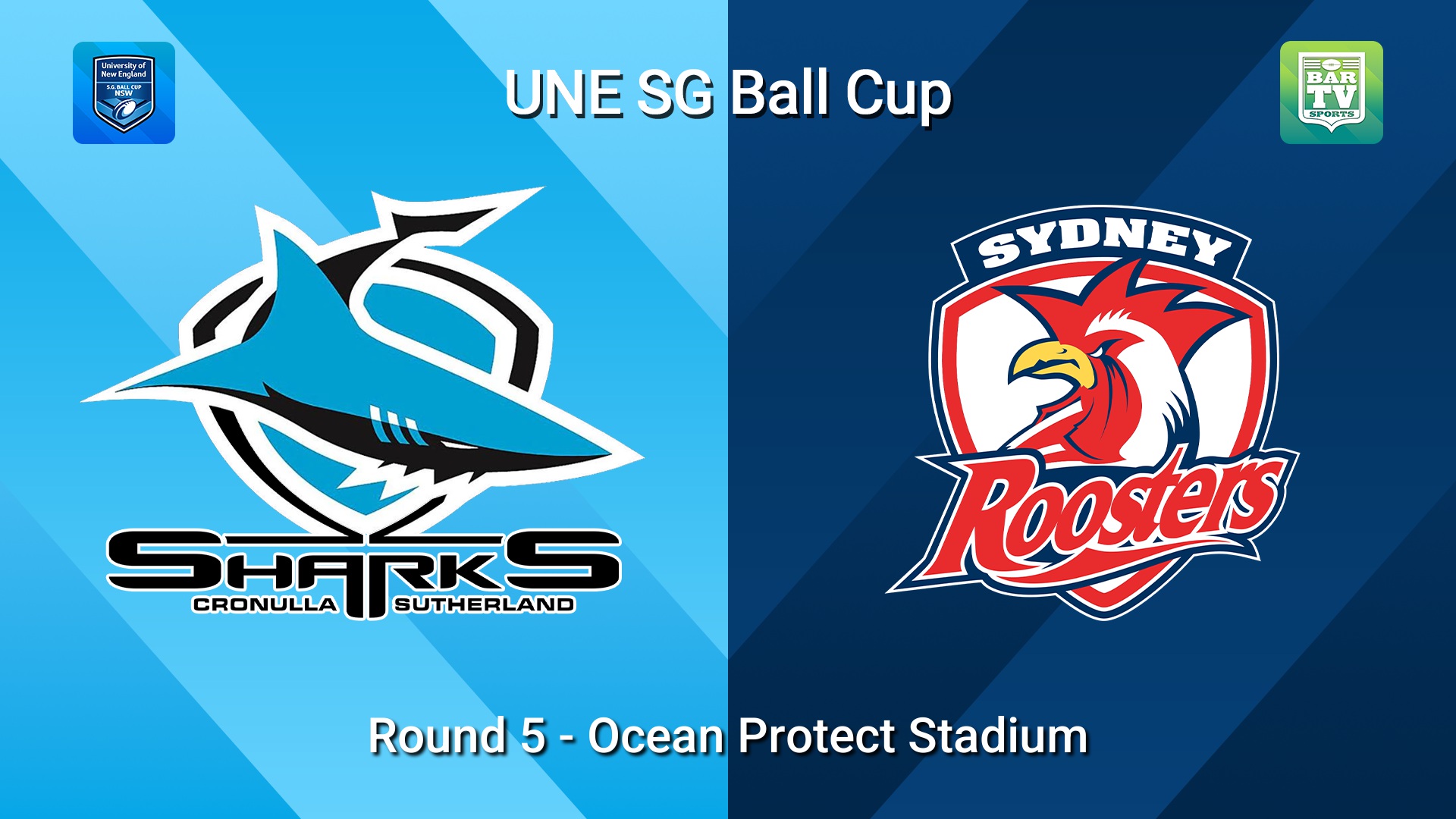 260307-video-UNE SG Ball Cup Round 5 - Cronulla-Sutherland Sharks v Sydney Roosters Slate Image