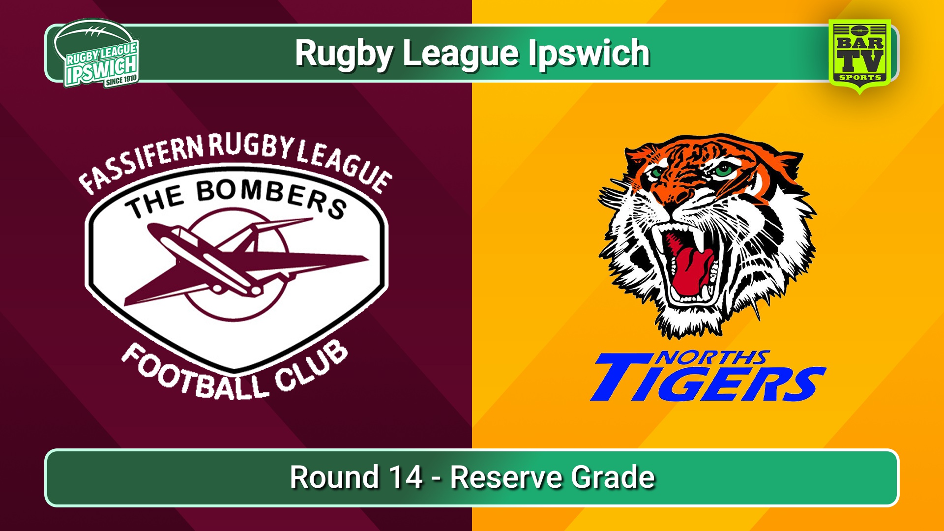 250816-video-Rugby League Ipswich Round 14 - Reserve Grade - Fassifern Bombers v Norths Tigers Slate Image