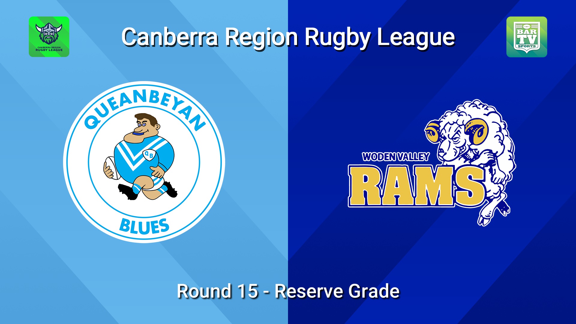 260801-video-Canberra Round 15 - Reserve Grade - Queanbeyan Blues v Woden Valley Rams Minigame Slate Image