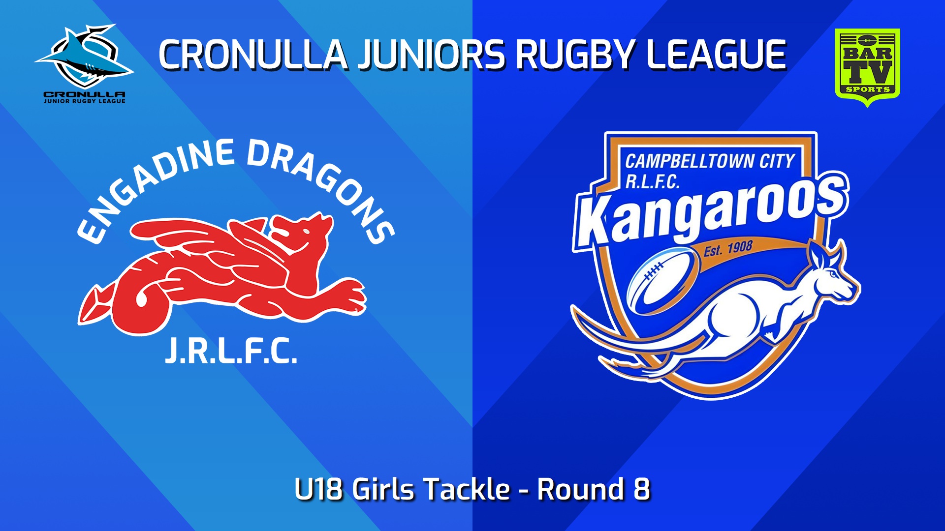 240817-video-Cronulla Juniors Round 8 - U18 Girls Tackle - Engadine Dragons v Campbelltown City Kangaroos Slate Image