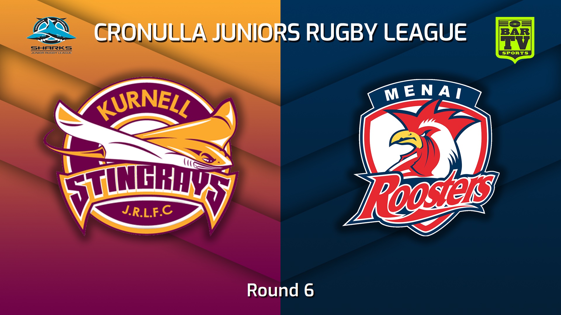 230730-Cronulla Juniors Round 6 - U10 Blues Tag Silver - Kurnell Stingrays v Menai Roosters Slate Image