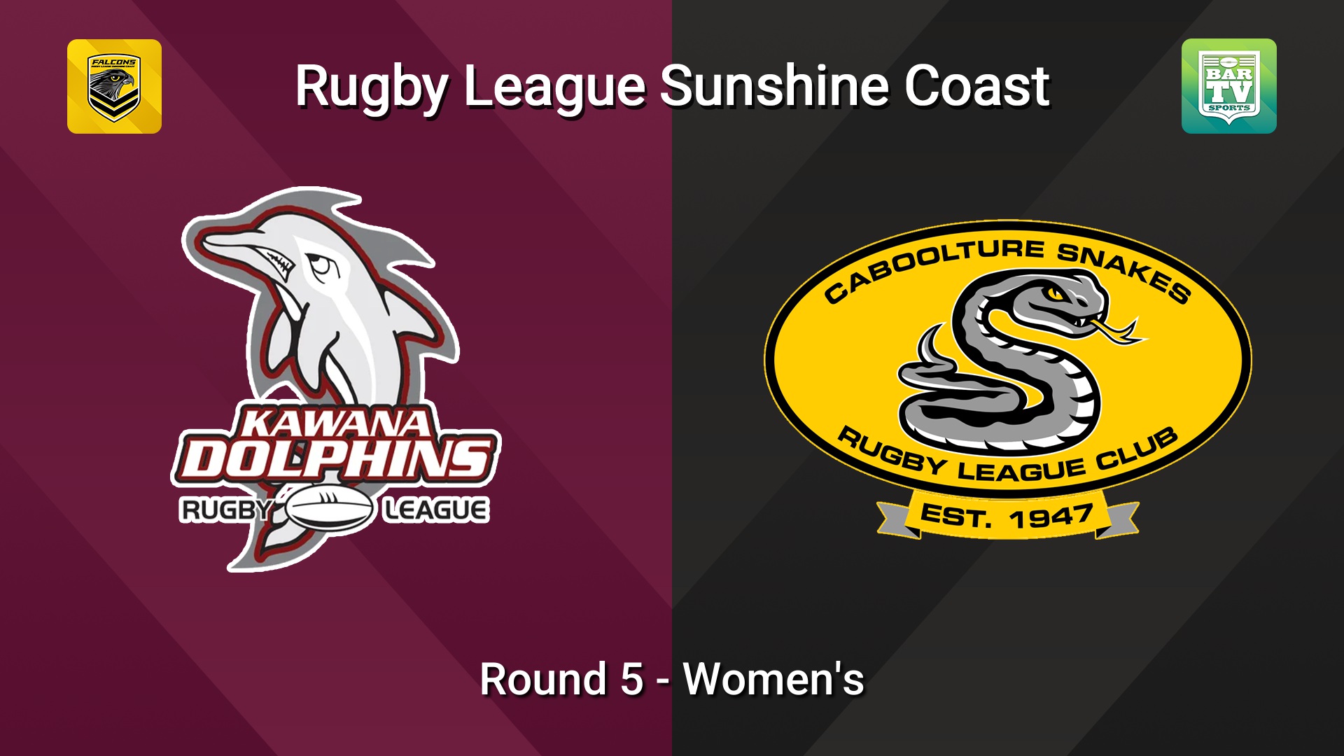 260530-video-Sunshine Coast RL Round 5 - Women's - Kawana Dolphins v Caboolture Snakes Slate Image