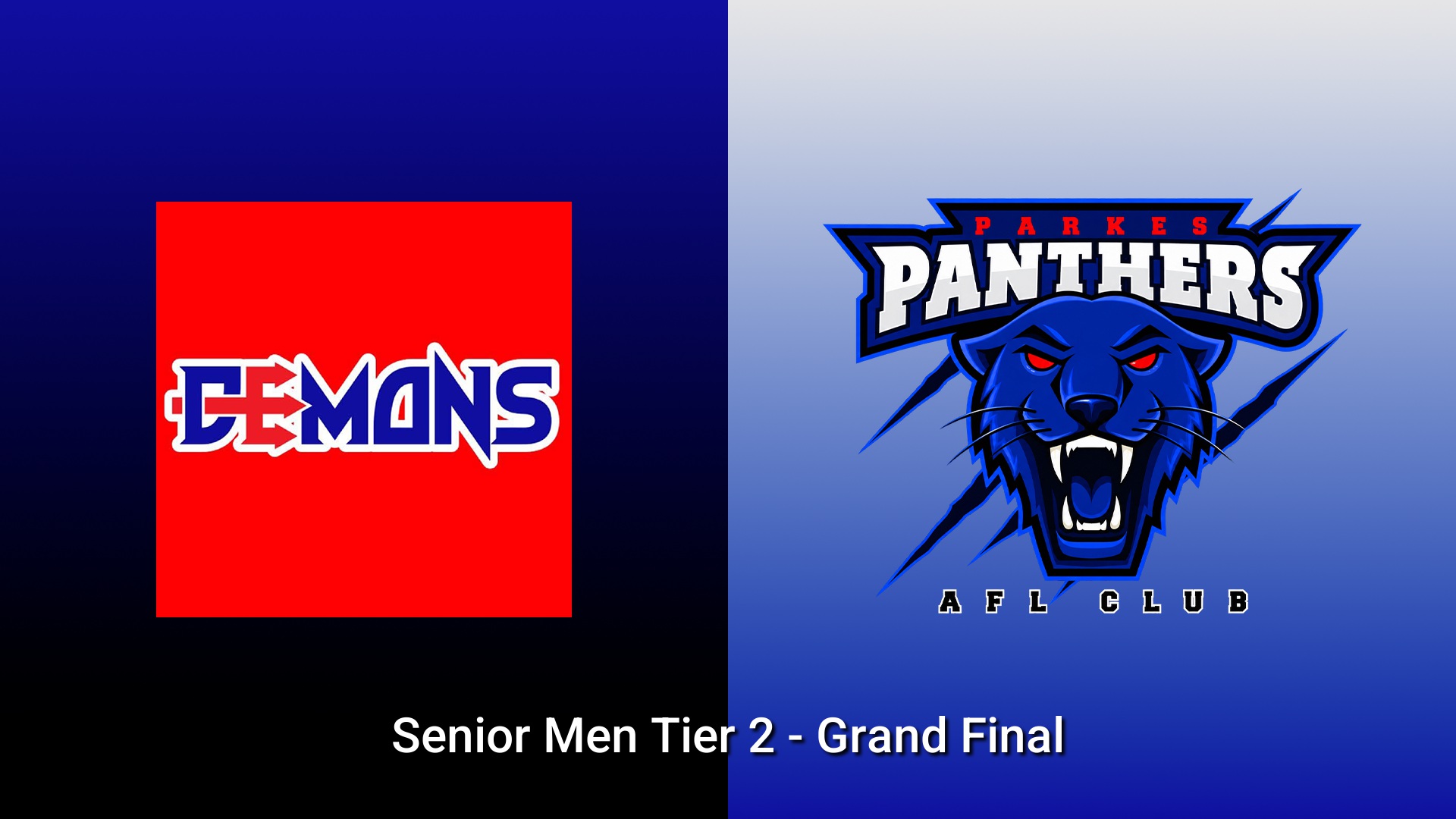 260829-video-AFL Central West Grand Final - Senior Men Tier 2 - Dubbo Demons  v Parkes Panthers  Slate Image