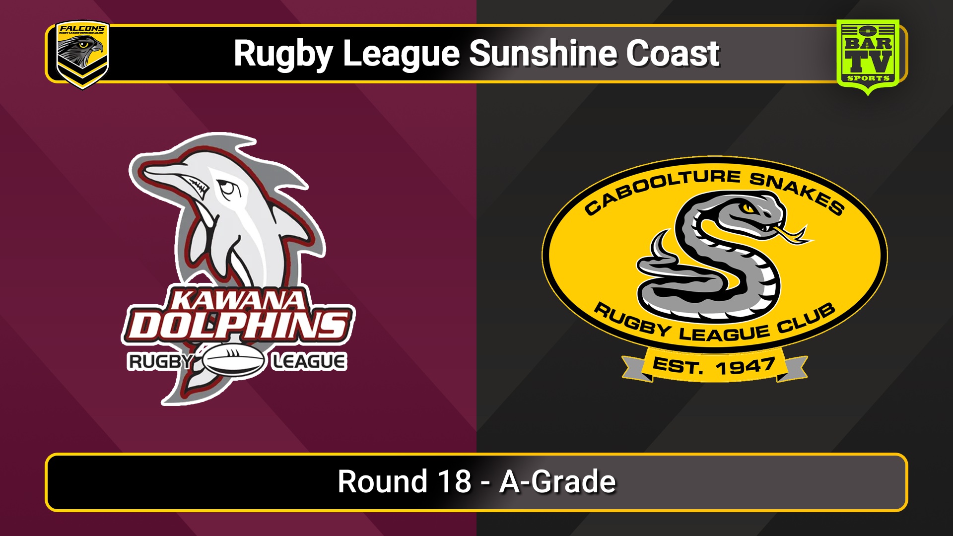 250816-video-Sunshine Coast RL Round 18 - A-Grade - Kawana Dolphins v Caboolture Snakes Slate Image