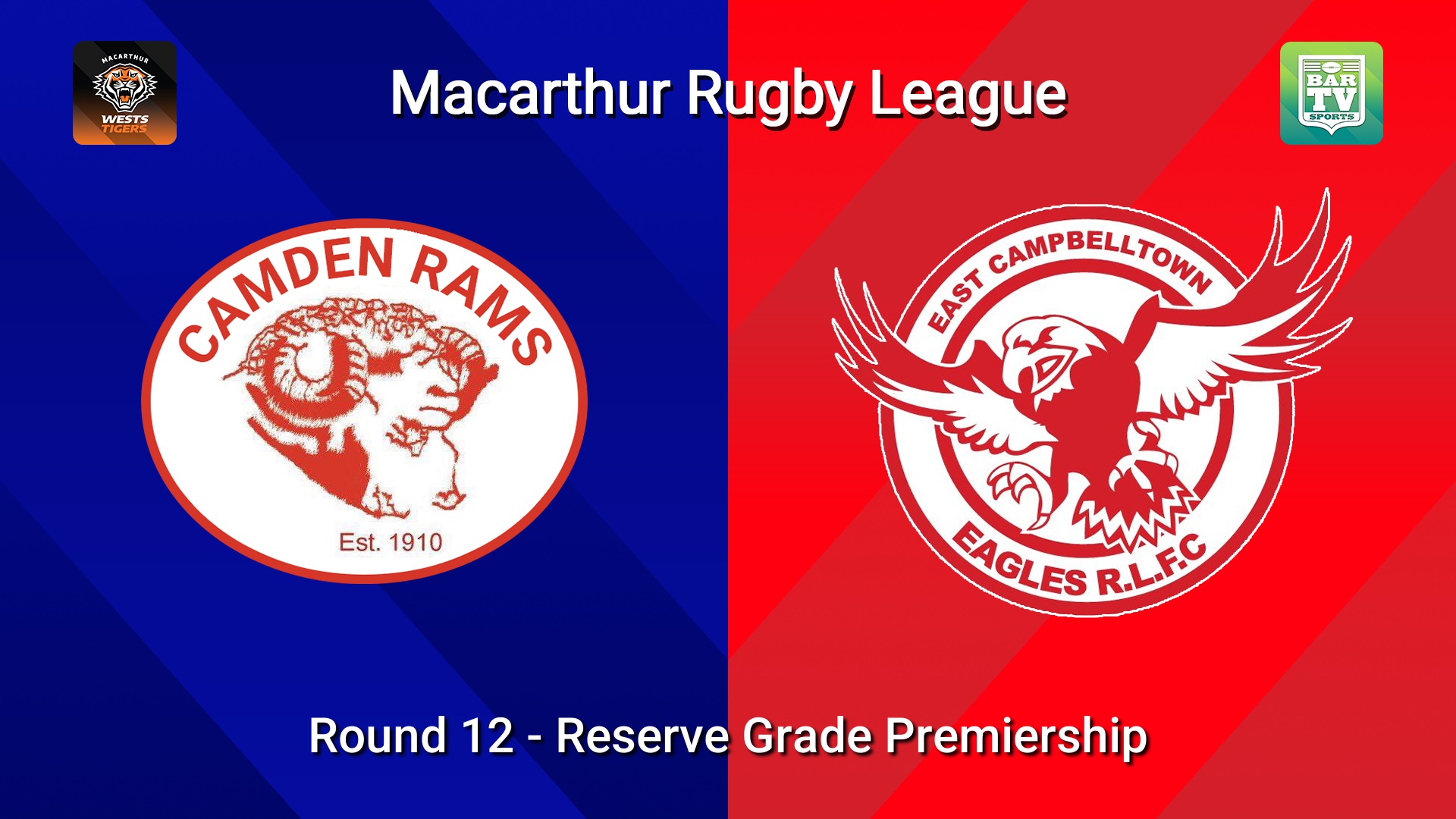 260719-video-Macarthur RL Round 12 - Reserve Grade Premiership - Camden Rams v East Campbelltown Eagles Slate Image