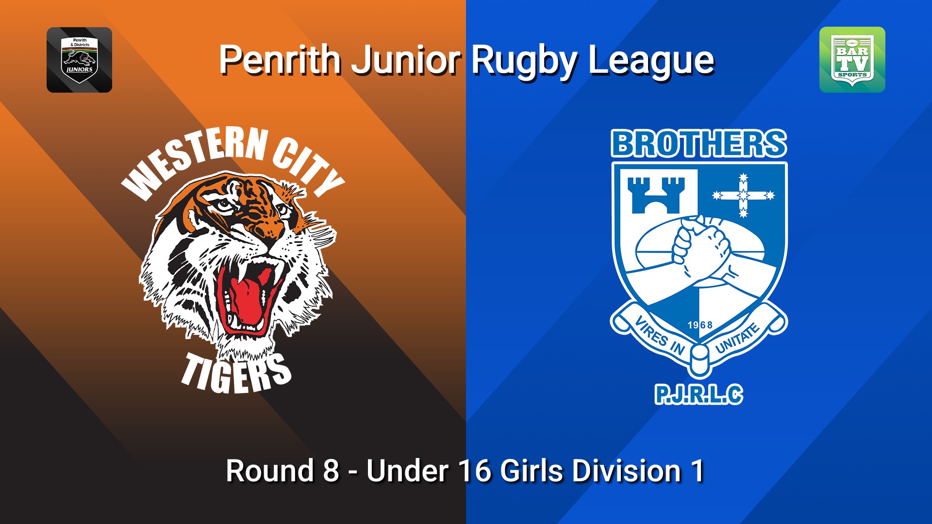 260620-video-Penrith & District Junior Rugby League Round 8 - Under 16 Girls Division 1 - Western City Tigers v Brothers Slate Image