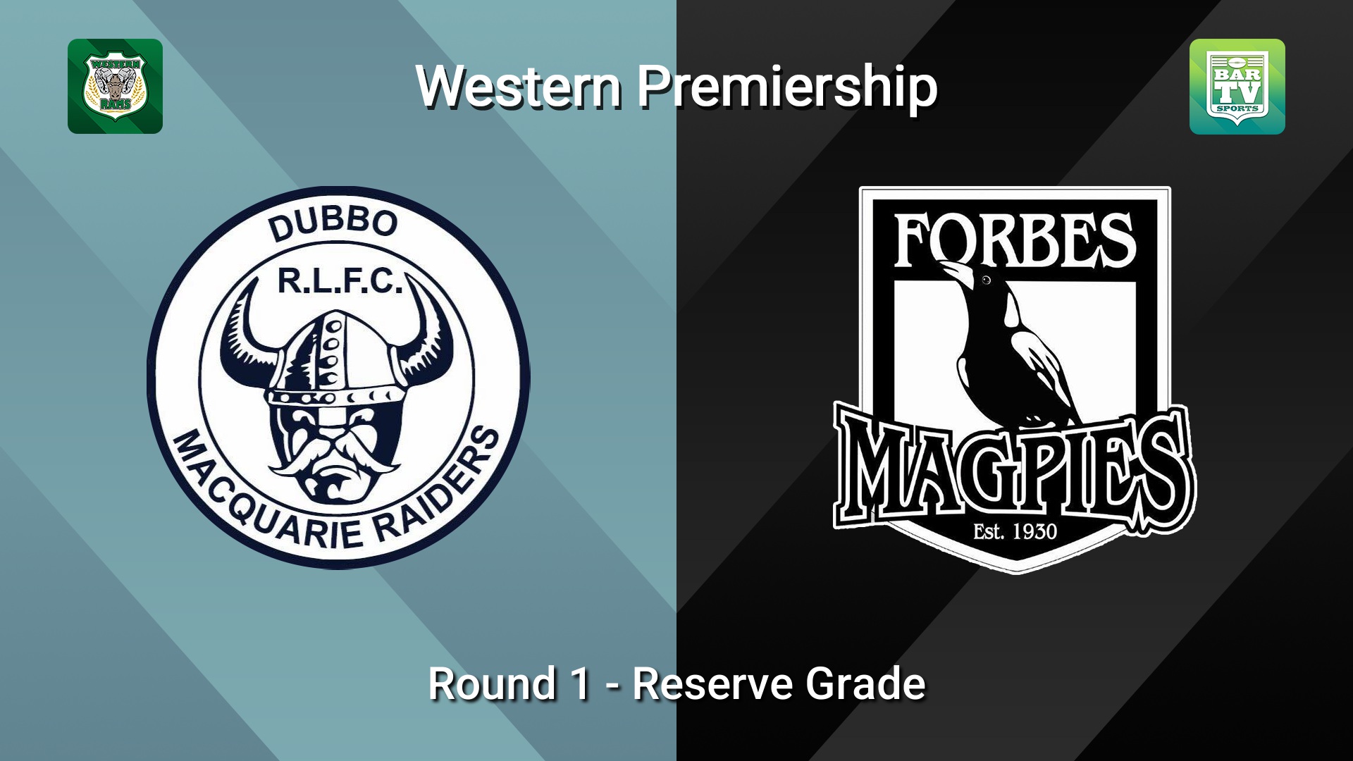 260419-video-Western Premiership Round 1 - Reserve Grade - Dubbo Macquarie Raiders v Forbes Magpies Minigame Slate Image