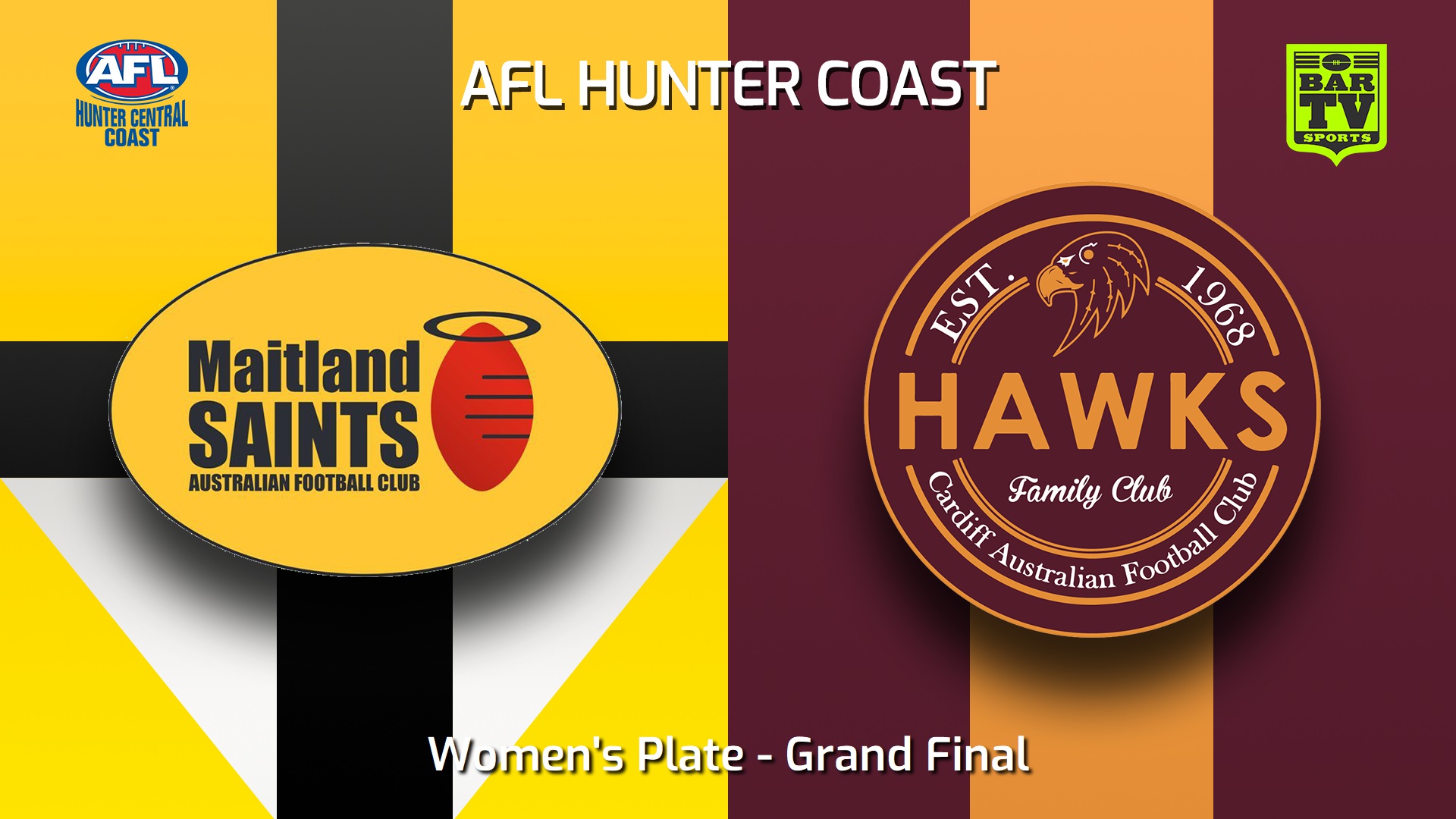 230916-AFL Hunter Central Coast Grand Final - Women's Plate - Maitland Saints v Cardiff Hawks Slate Image