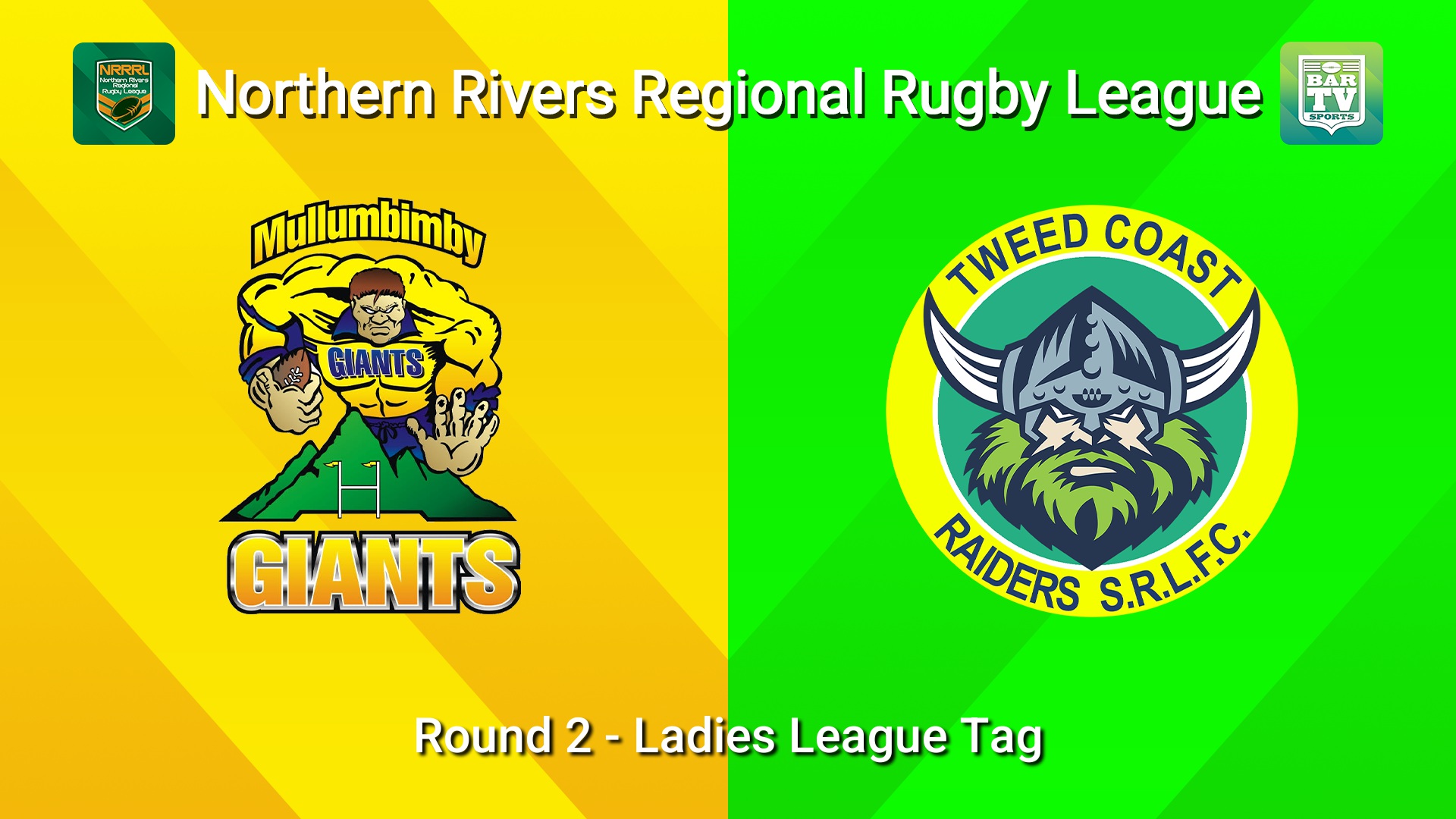 260418-video-Northern Rivers Round 2 - Ladies League Tag - Mullumbimby Giants v Tweed Coast Raiders Minigame Slate Image