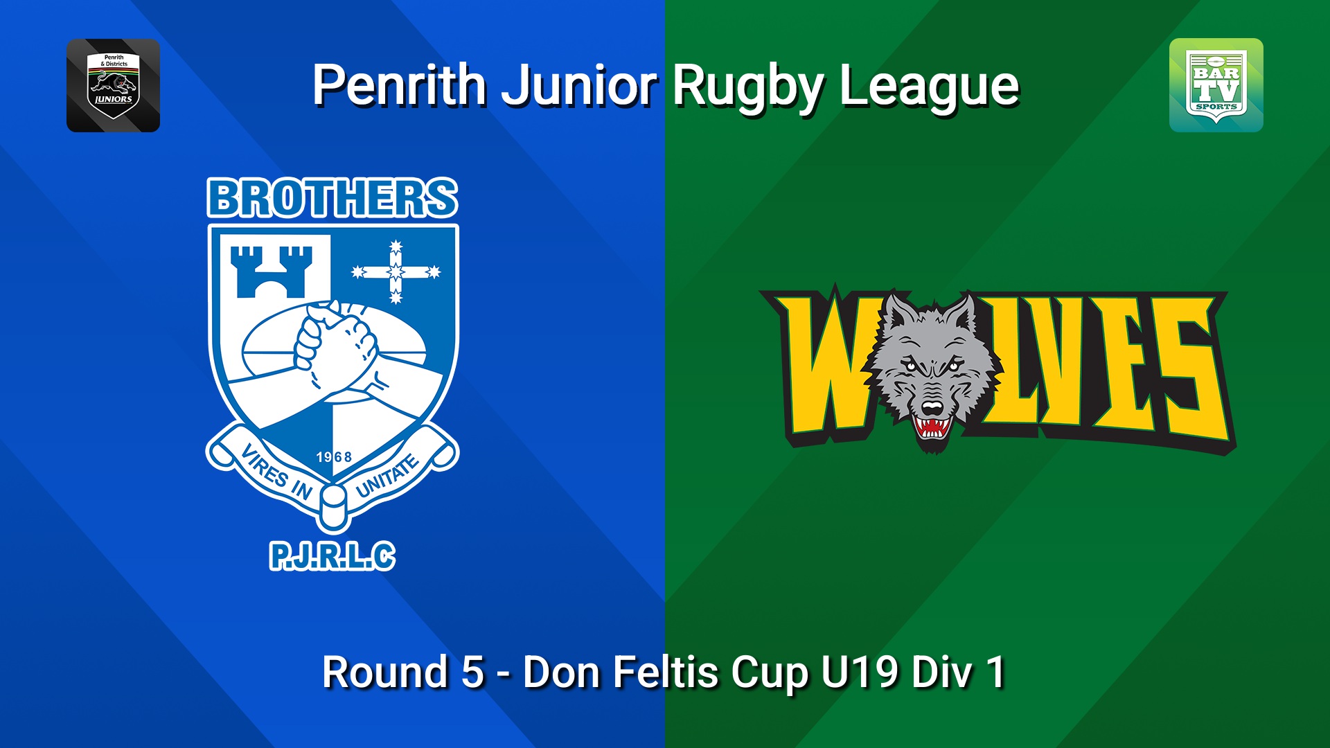 260509-video-Penrith & District Junior Rugby League Round 5 - Don Feltis Cup U19 Div 1 - Brothers v Windsor Wolves Minigame Slate Image