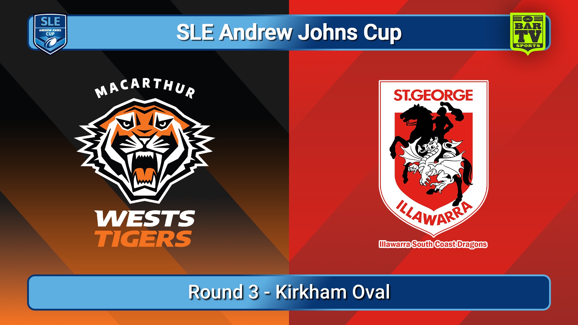 250222-video-SLE Andrew Johns Cup Round 3 - Macarthur Wests Tigers v Illawarra South Coast Dragons Slate Image