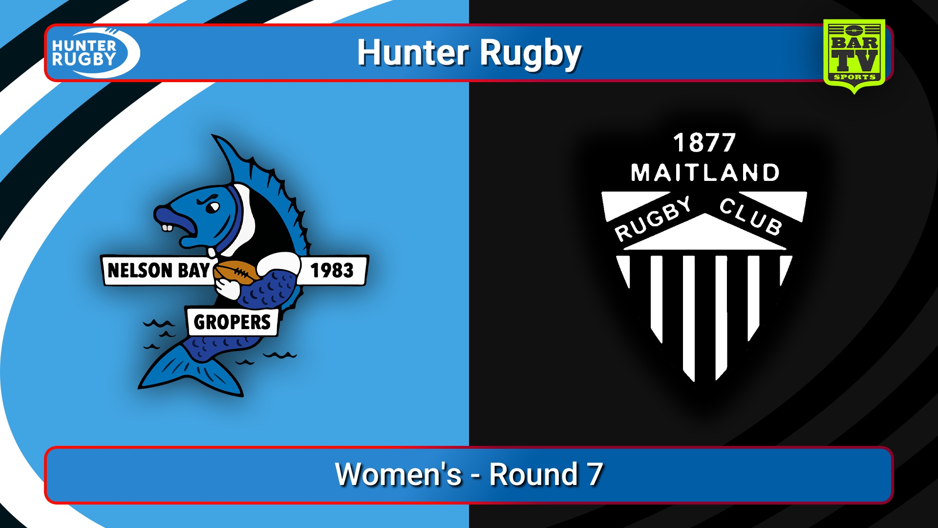 250614-video-Hunter Rugby Round 7 - Women's - Nelson Bay Gropers v Maitland Slate Image