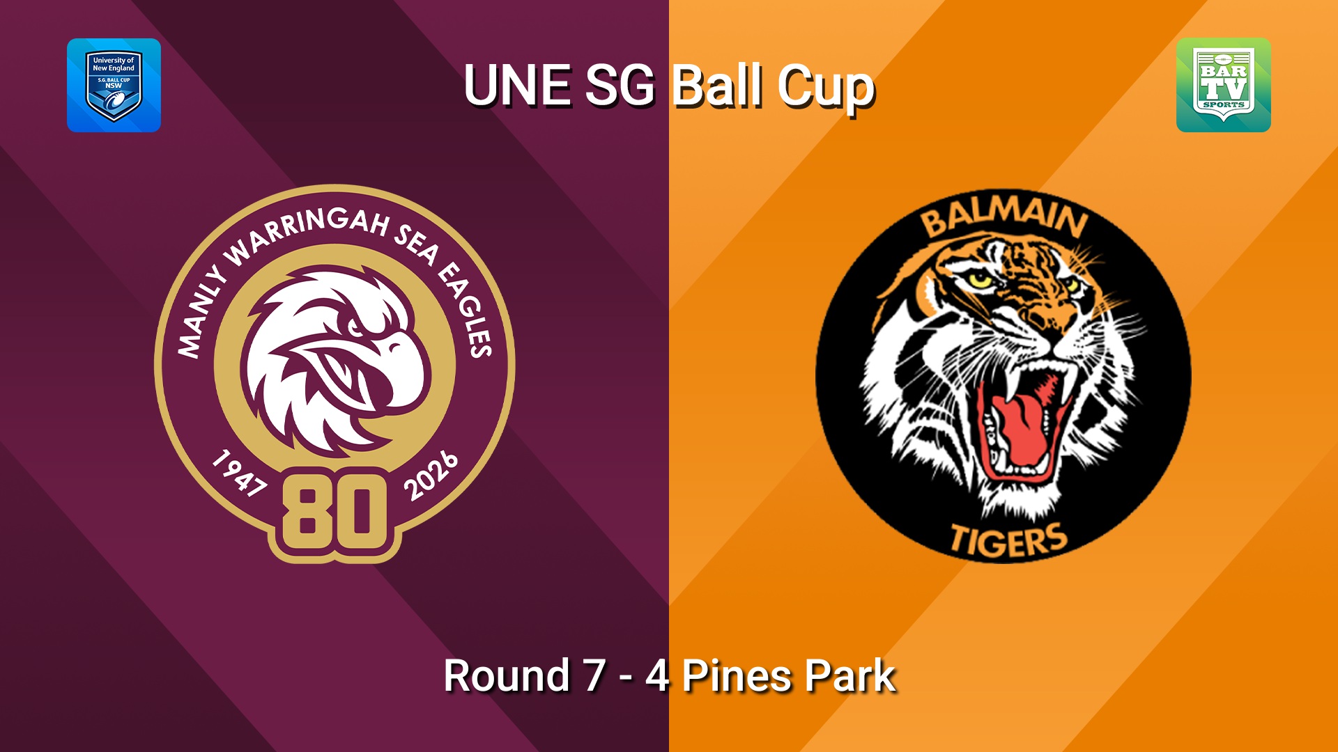 260321-video-UNE SG Ball Cup Round 7 - Manly Warringah Sea Eagles v Balmain Tigers Slate Image