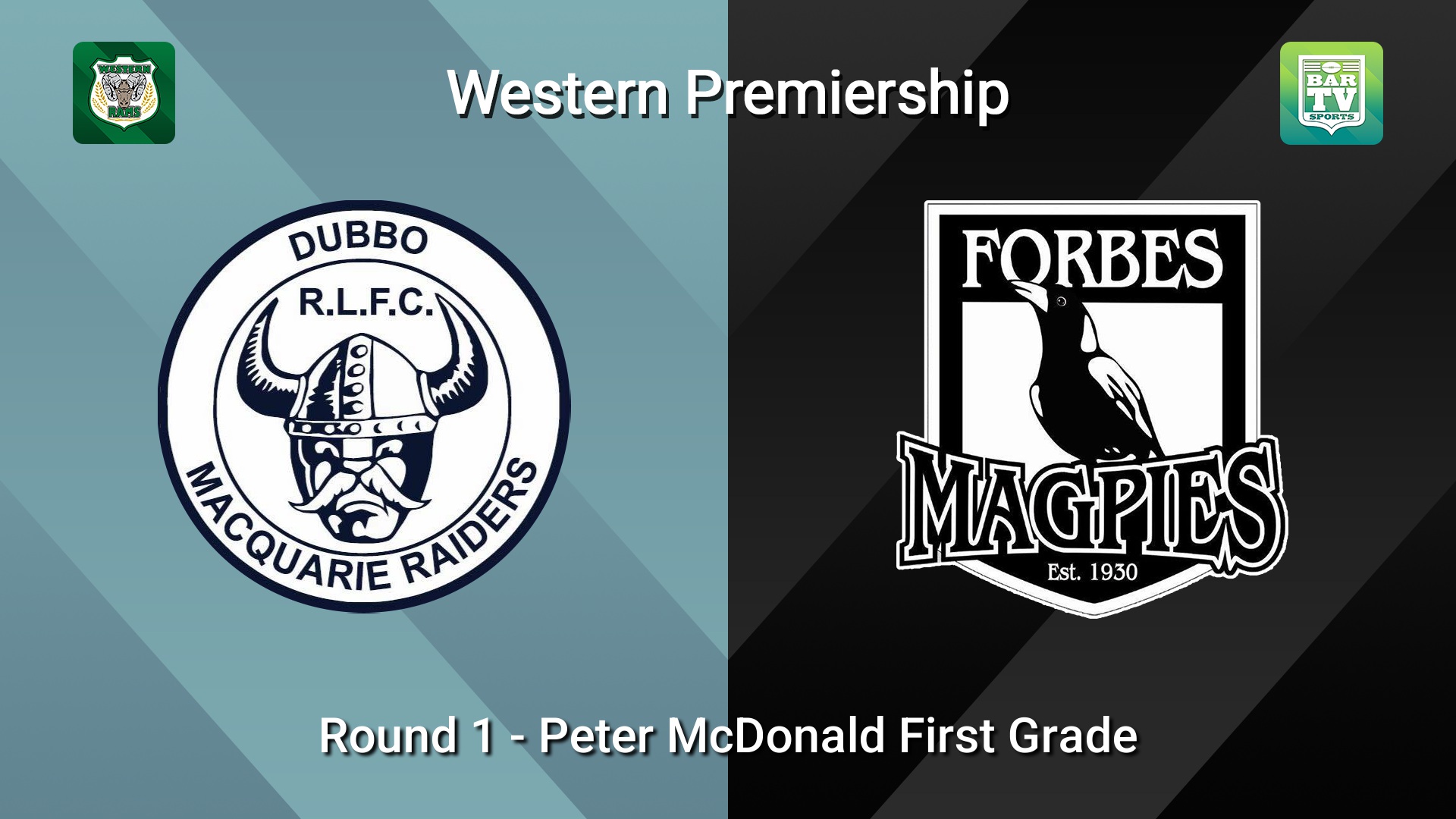 260419-video-Western Premiership Round 1 - Peter McDonald First Grade - Dubbo Macquarie Raiders v Forbes Magpies Minigame Slate Image