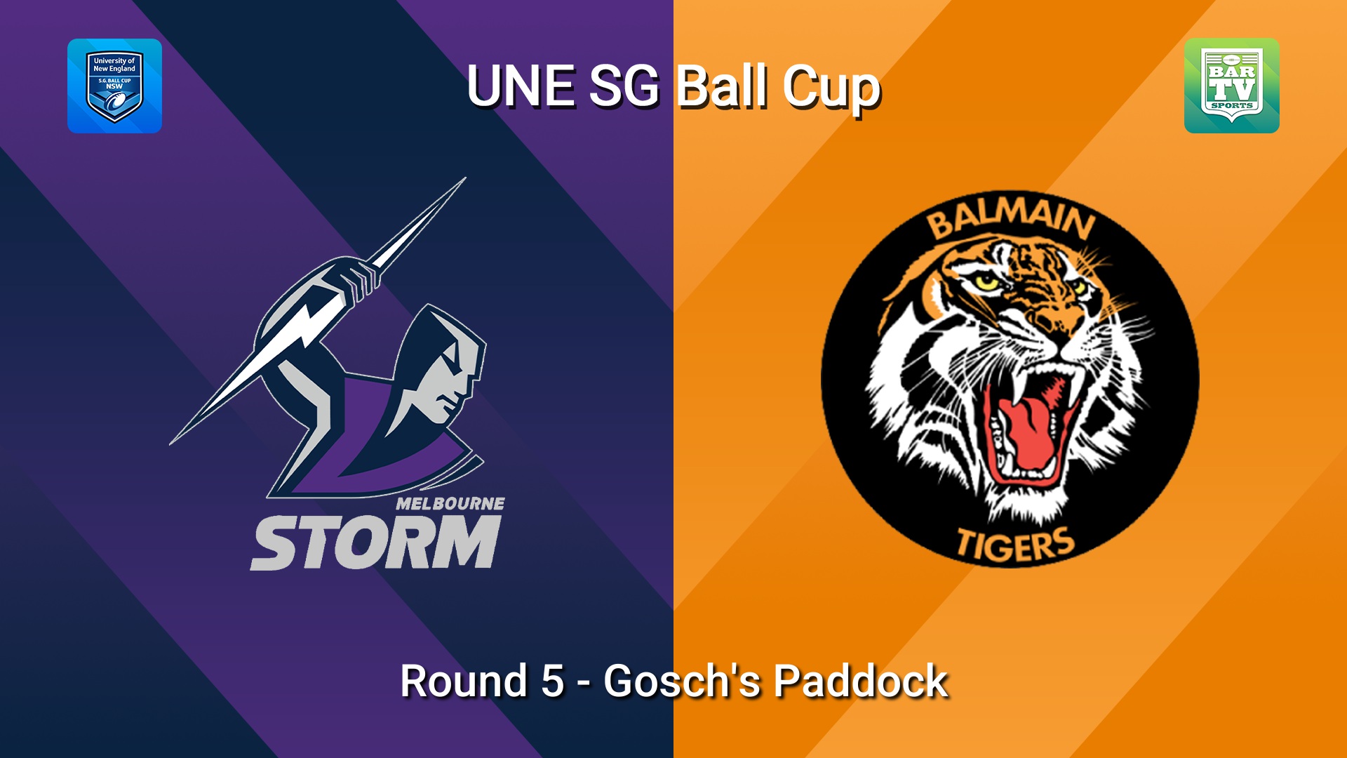 260307-video-UNE SG Ball Cup Round 5 - Melbourne Storm v Balmain Tigers Slate Image