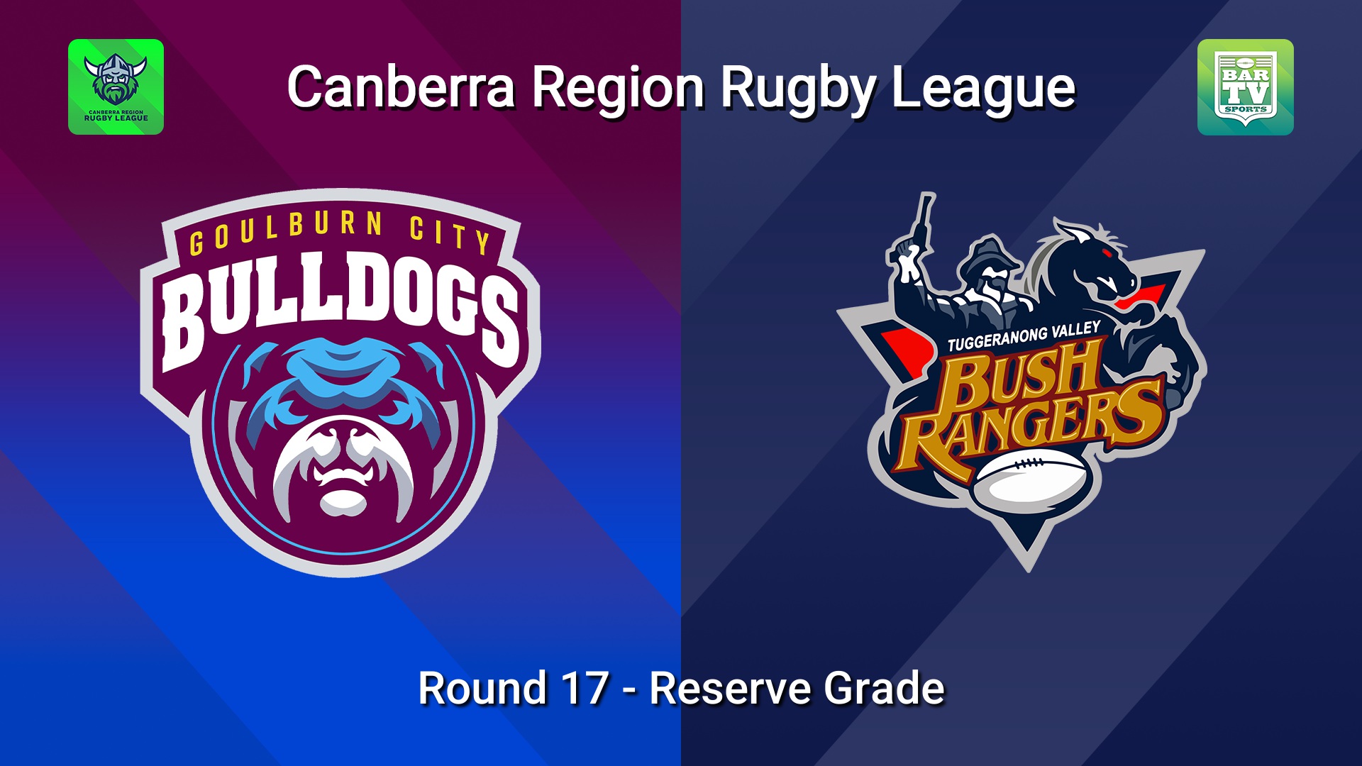 260815-video-Canberra Round 17 - Reserve Grade - Goulburn City Bulldogs v Tuggeranong Bushrangers Slate Image