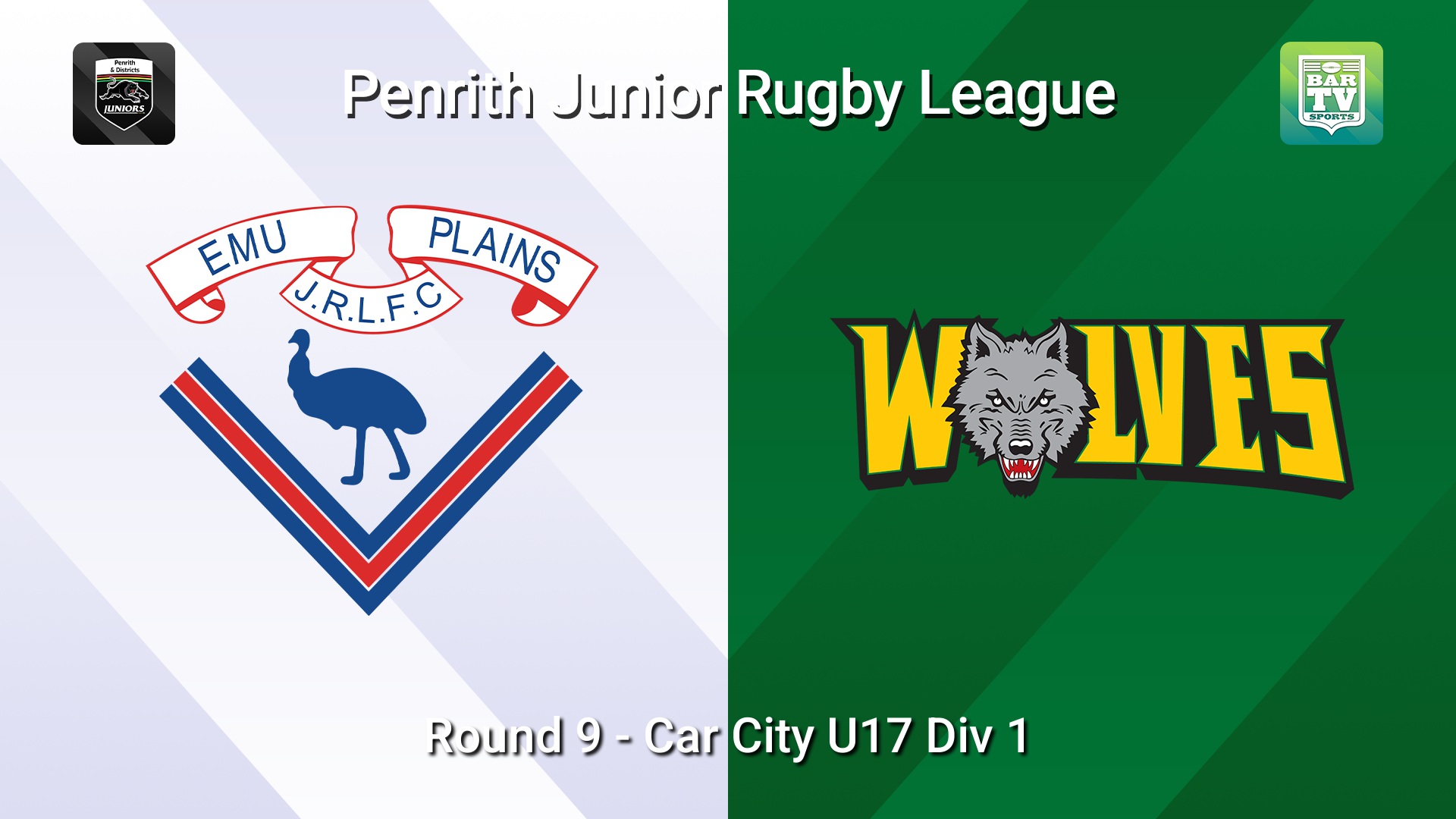 260627-video-Penrith & District Junior Rugby League Round 9 - Car City U17 Div 1 - Emu Plains v Windsor Wolves Slate Image