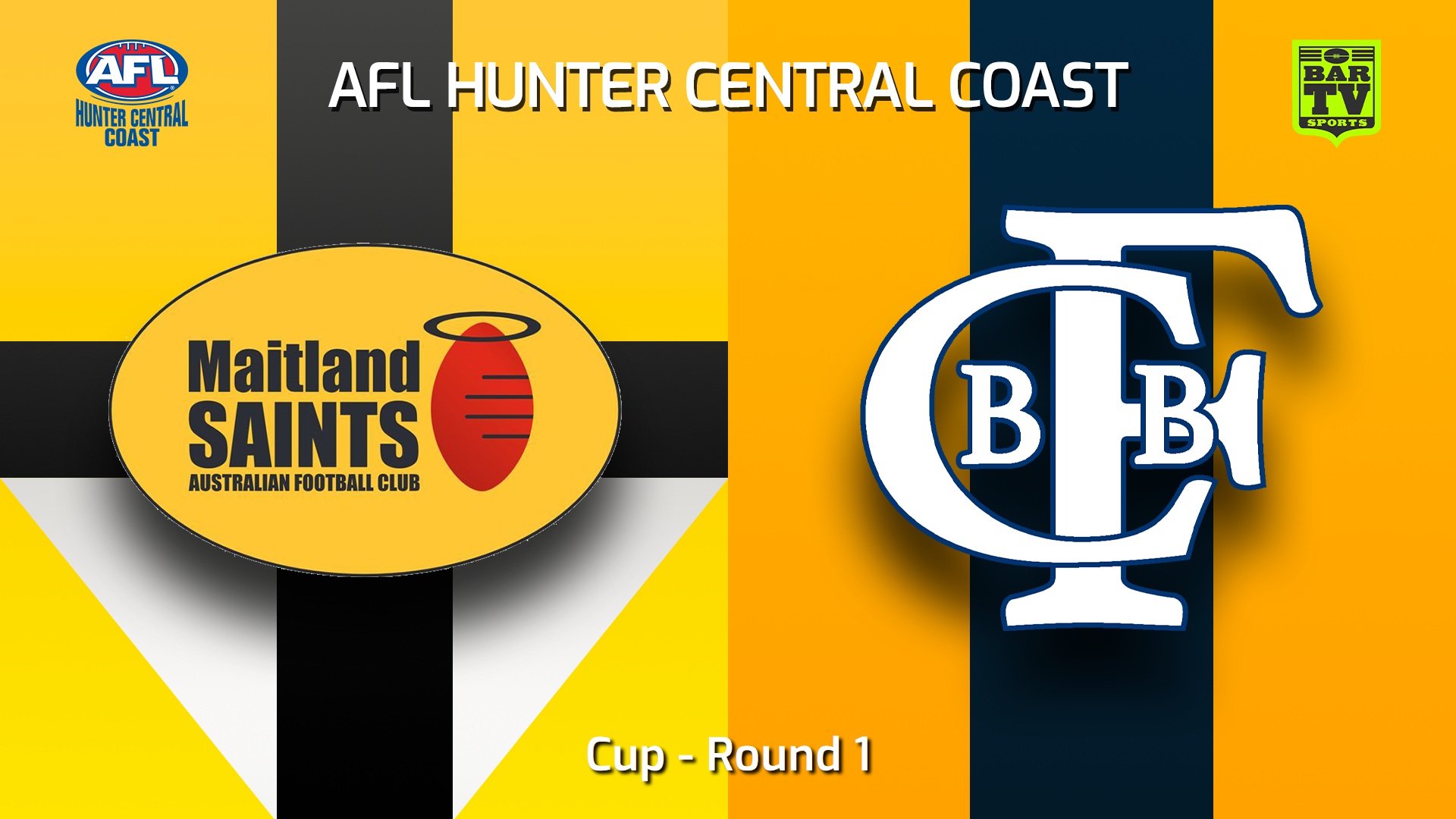 250405-video-AFL Hunter Central Coast Round 1 - Cup - Maitland Saints v Bateau Bay Slate Image