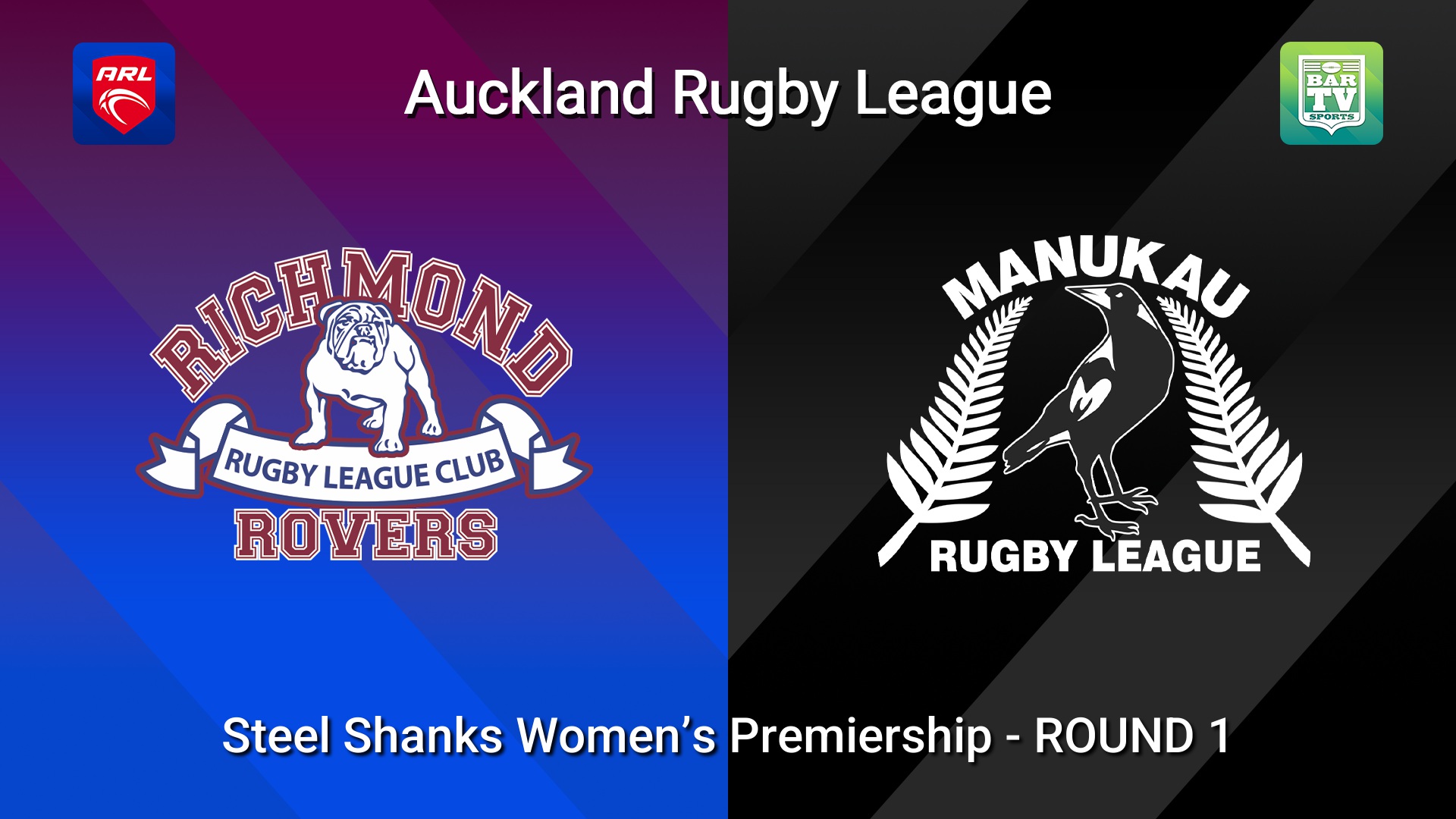 260425-video-Auckland RL ROUND 1 - Steele-Shanks Women’s Premiership - Richmond Rovers v Manukau Magpies Slate Image