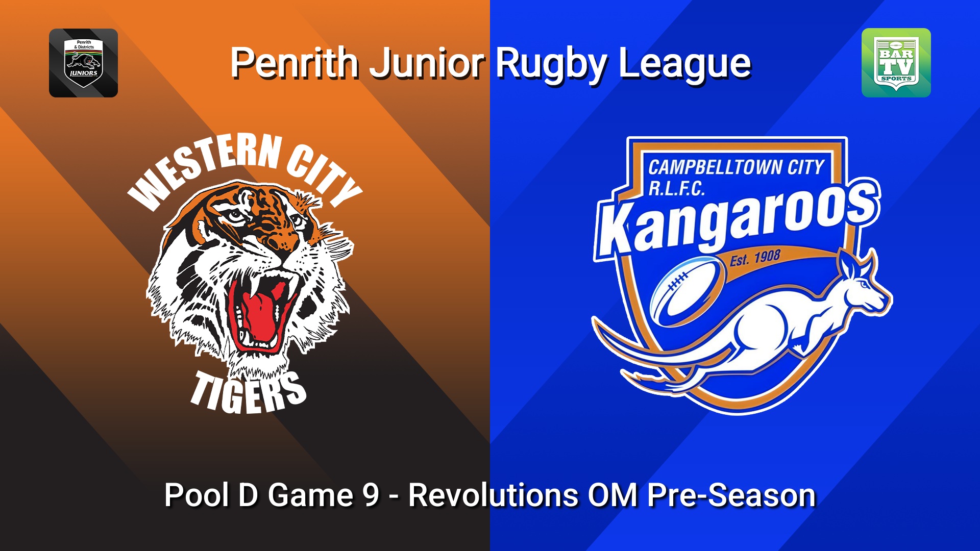 260321-video-Penrith & District Junior Rugby League Pool D Game 9 - Revolutions OM Pre-Season - Western City Tigers v Campbelltown City Kangaroos Slate Image