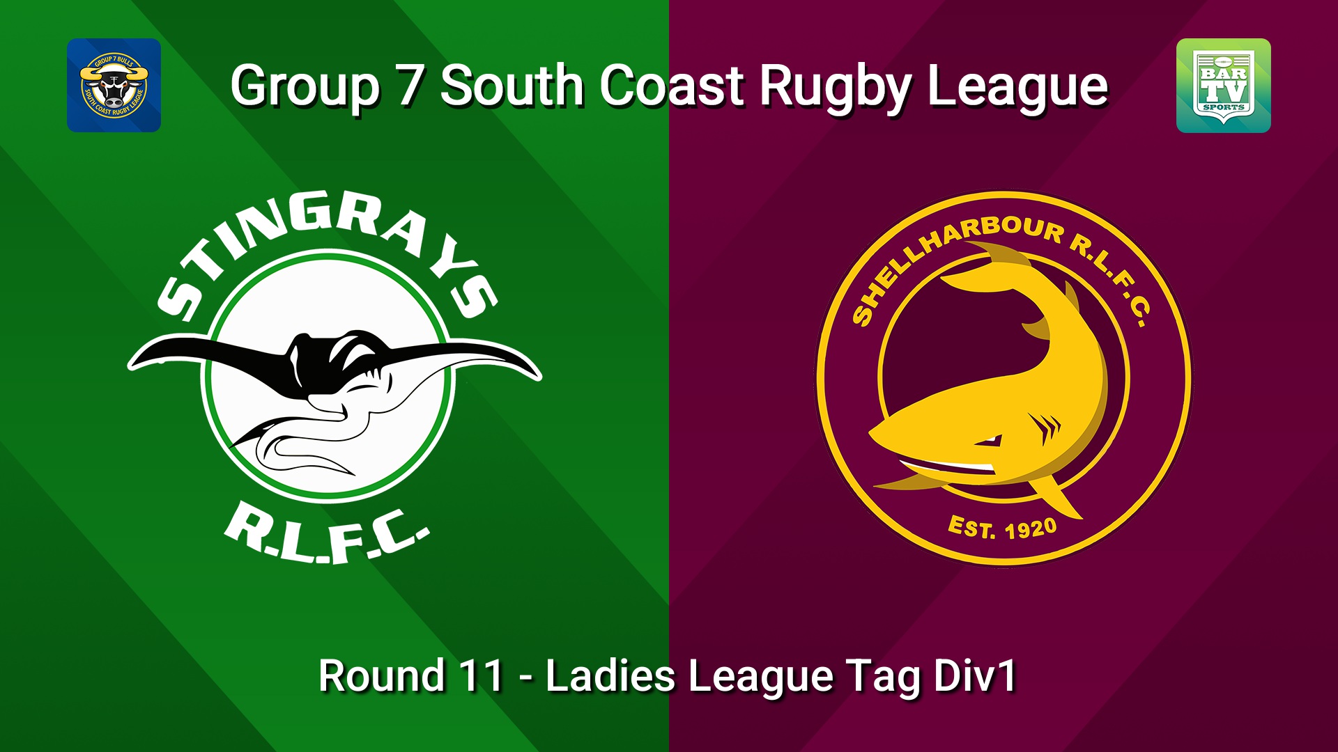 260705-video-South Coast Round 11 - Ladies League Tag Div1 - Stingrays of Shellharbour v Shellharbour Sharks Slate Image