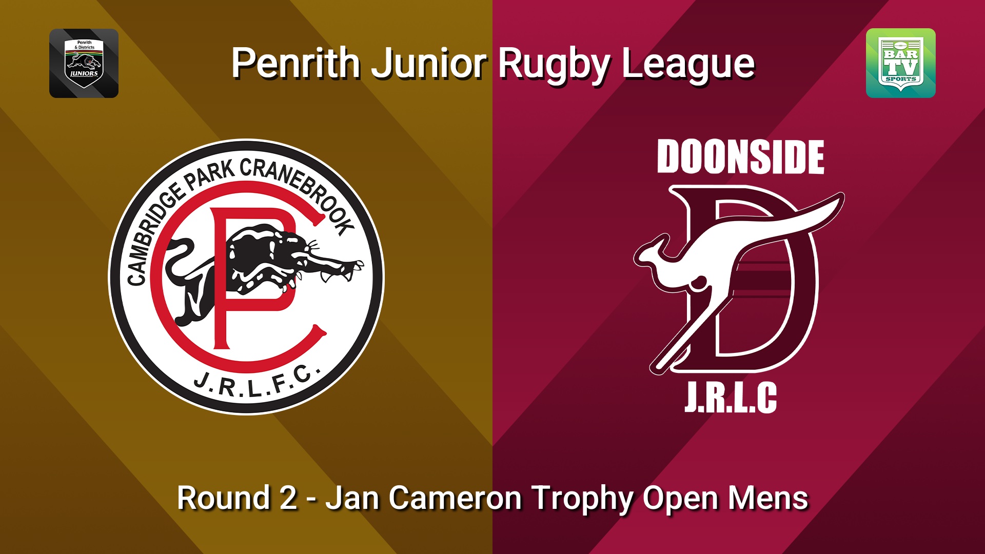 260411-video-Penrith & District Junior Rugby League Round 2 - Jan Cameron Trophy Open Mens - Cambridge Park v Doonside Slate Image