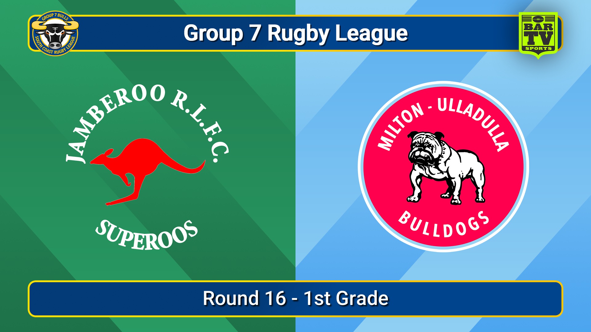 250816-video-South Coast Round 16 - 1st Grade - Jamberoo Superoos v Milton-Ulladulla Bulldogs Slate Image