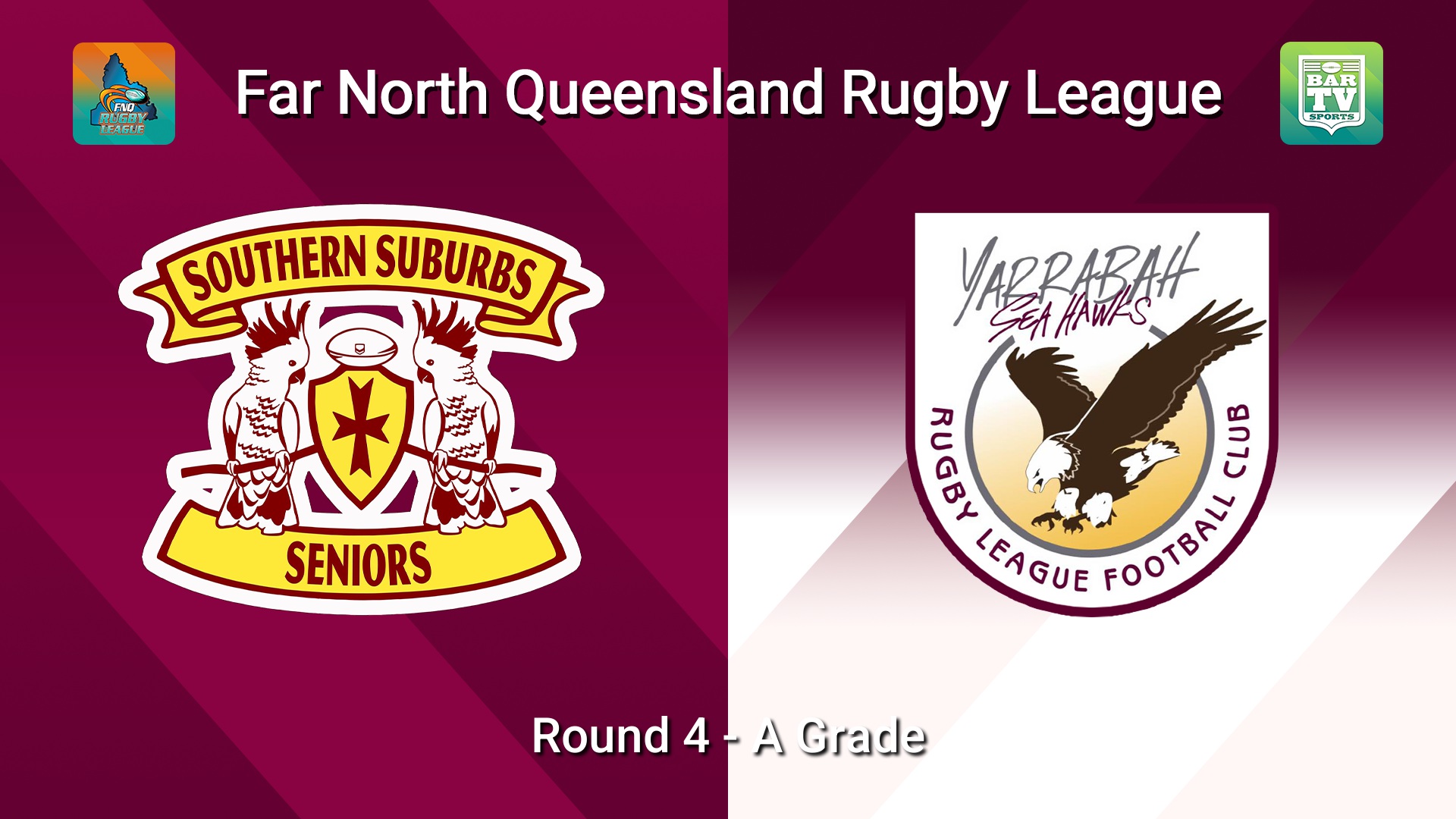 260418-video-FNQ Rugby League Round 4 - Kenfrost Homes A Grade - Southern Suburbs v Yarrabah Sea Hawks  Slate Image