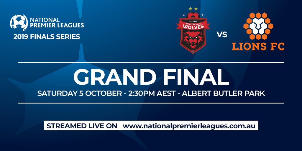 National Premier League - Finals Grand Final - Wollongong Wolves FC v Lions FC (Brisbane) Slate Image