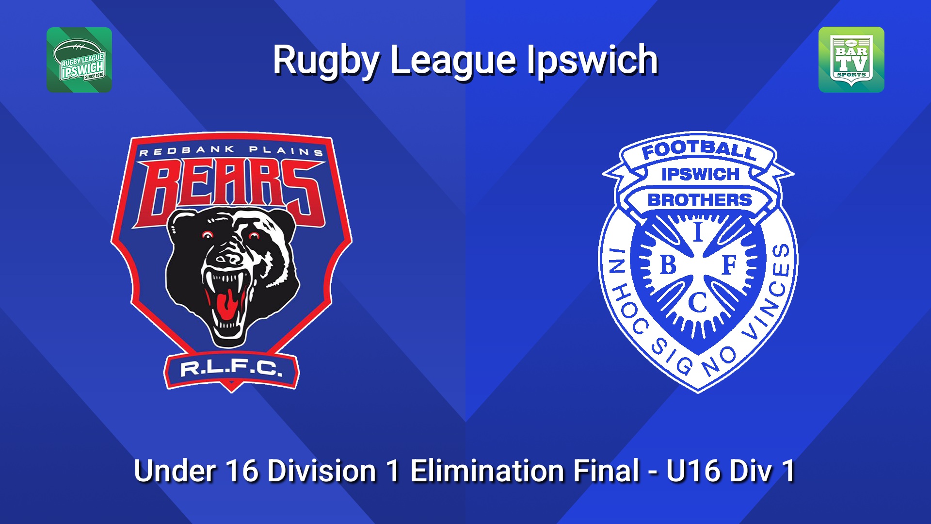 260823-video-Rugby League Ipswich Under 16 Division 1 Elimination Final - U16 Div 1 - Redbank Plains Juniors v Brothers Ipswich Slate Image