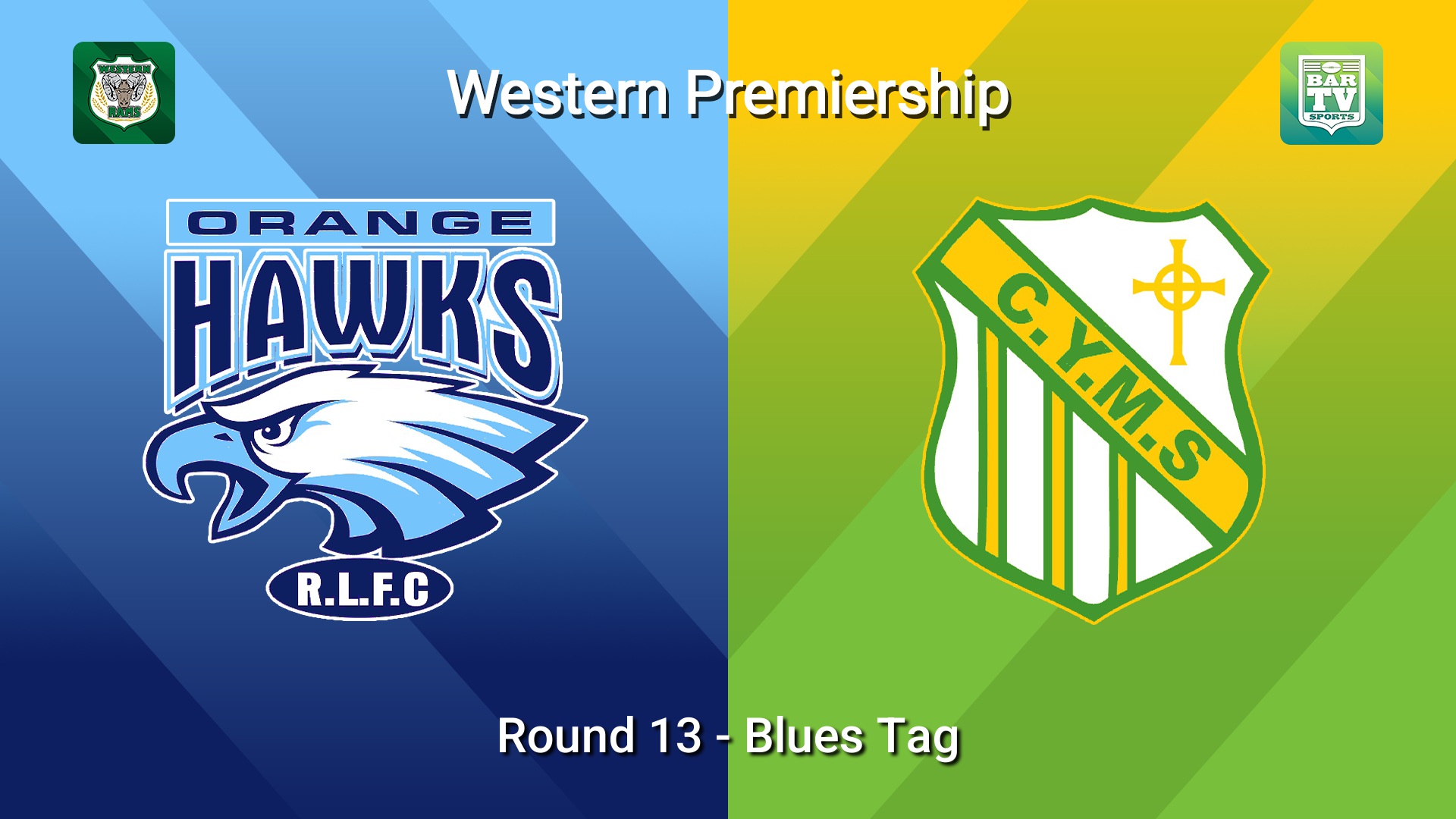 260726-video-Western Premiership Round 13 - Blues Tag - Orange Hawks v Orange CYMS Slate Image