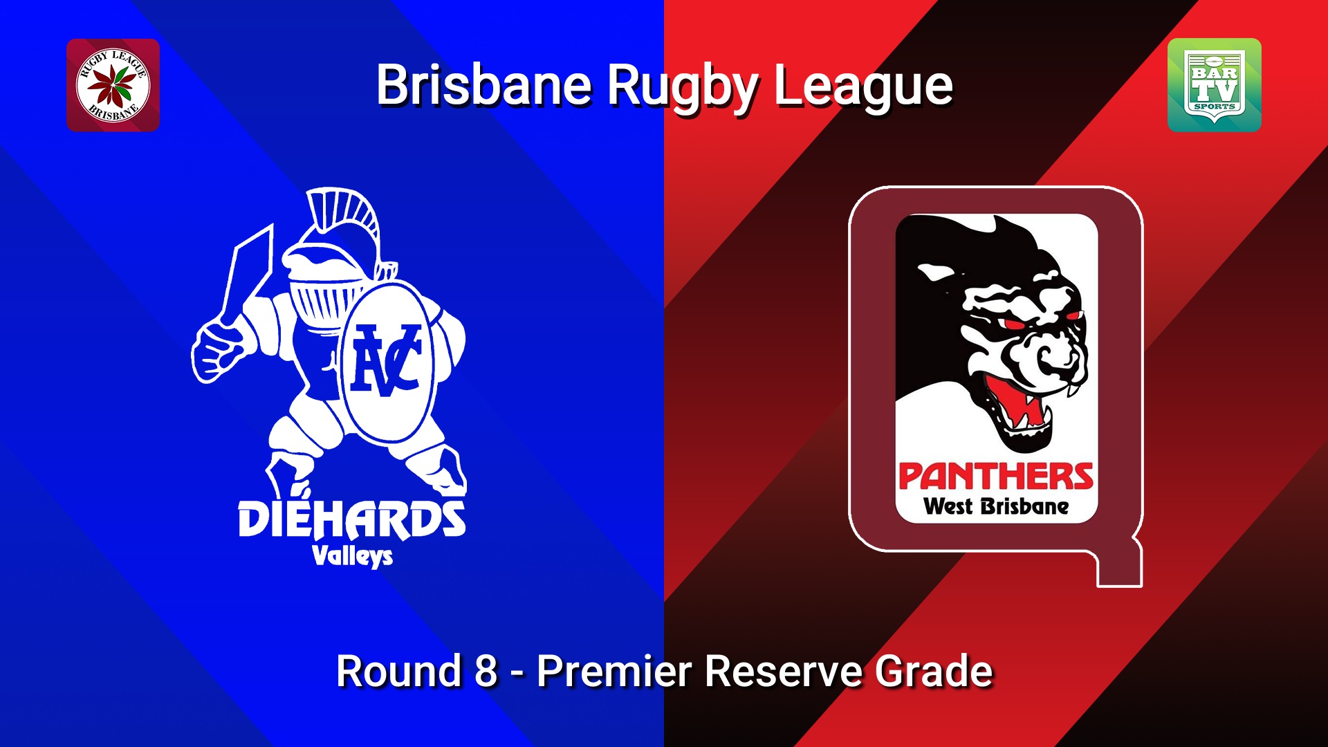 260516-video-BRL Round 8 - Premier Reserve Grade - Valleys Diehards v West Brisbane Panthers Minigame Slate Image