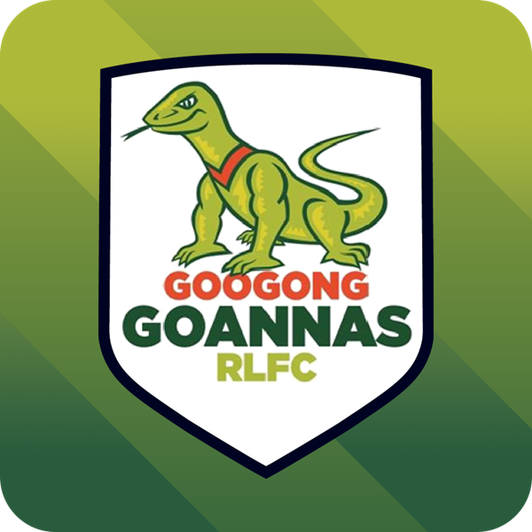 Googong Goannas Logo