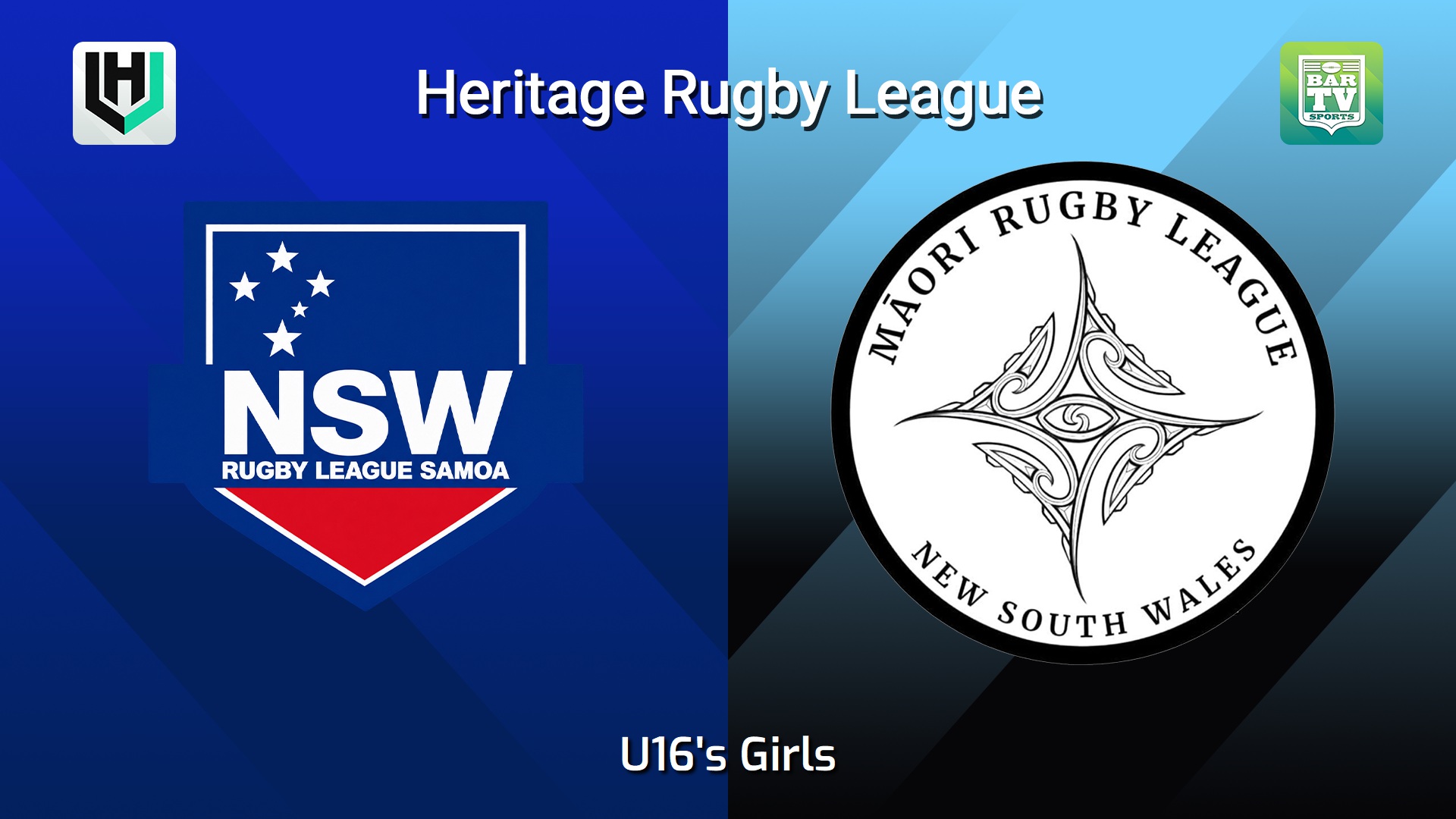 261011-video-Heritage RL U16's Girls - Samoa NSW v Māori RL NSW Slate Image