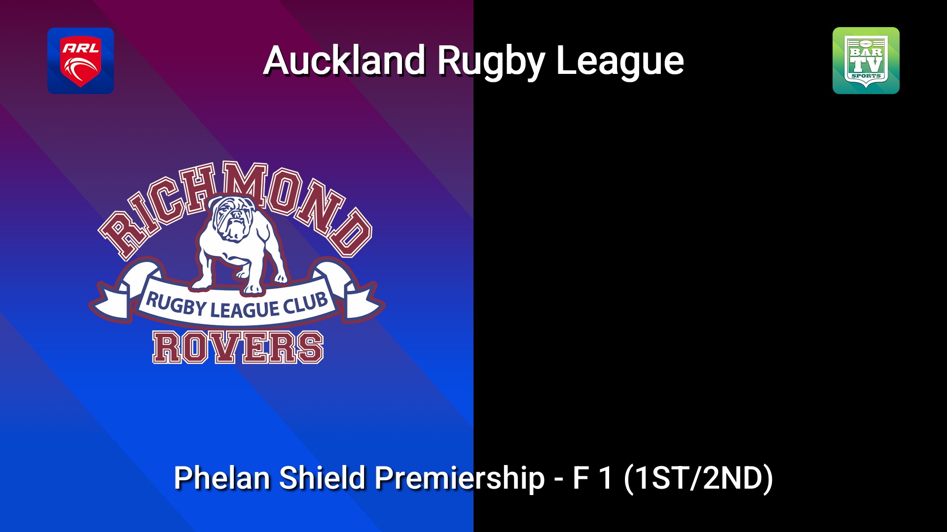 260815-video-Auckland RL F 1 (1ST/2ND) - Phelan Shield Premiership - Richmond Rovers v Pakuranga Jaguars Slate Image