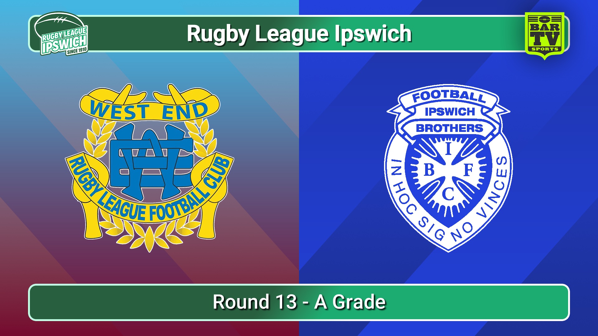 250810-video-Rugby League Ipswich Round 13 - A Grade - West End v Brothers Ipswich Slate Image